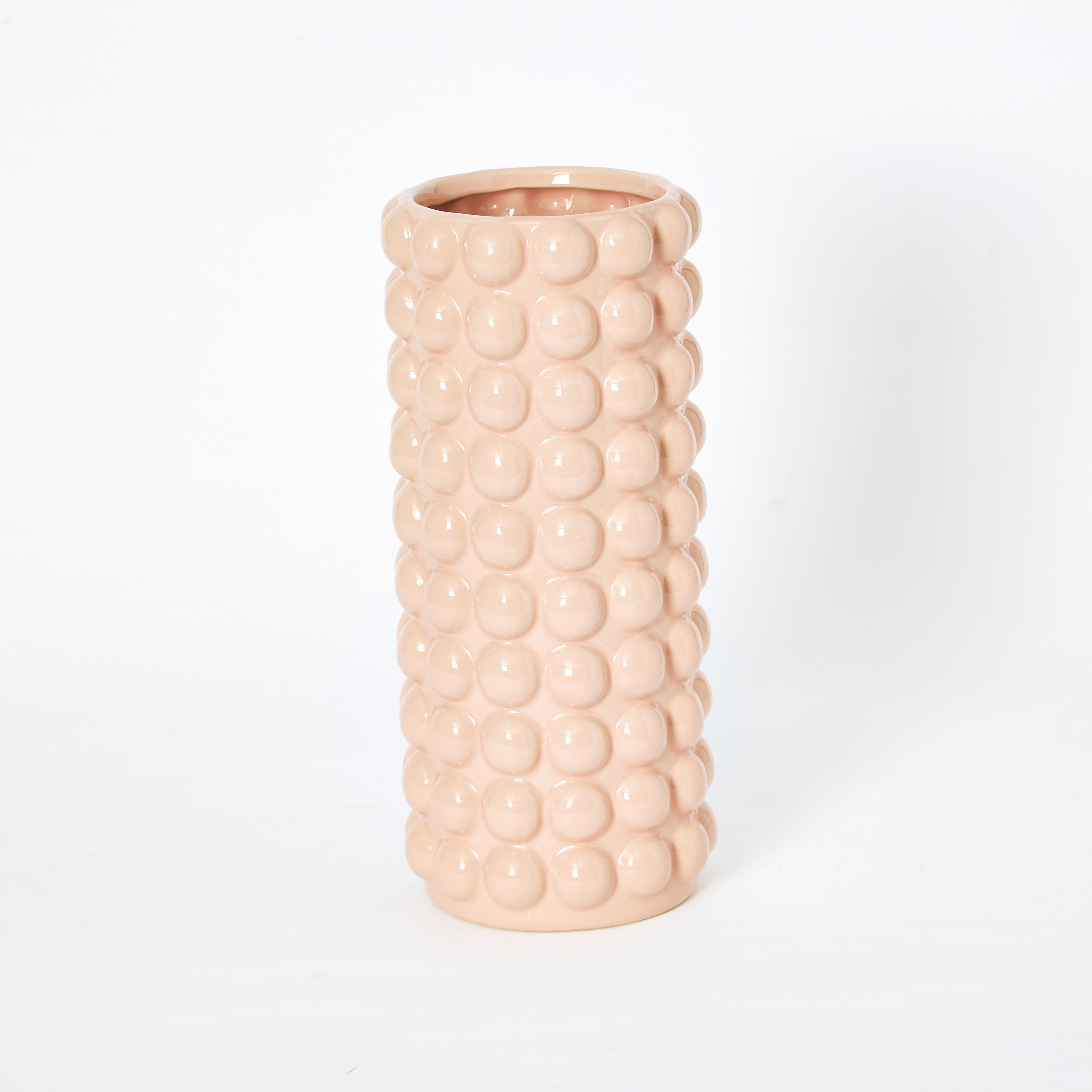 مزهرية سيراميك منقطّة ثلاثية الأبعاد من سانسا 3D × - 14x14x31 × 25.5 سم-hbxbedroom-decorandaccessories-vases-image-5