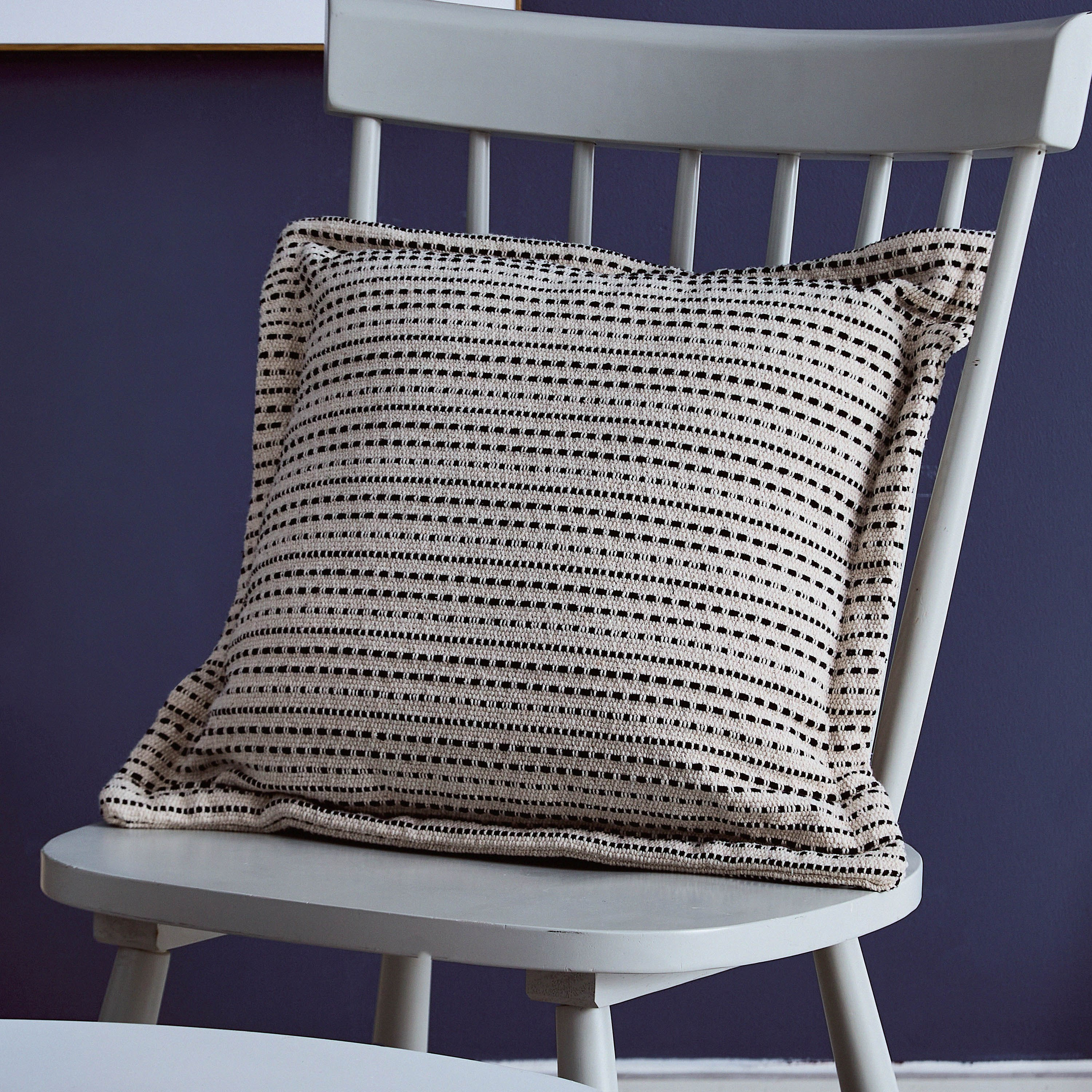 Allan Recycled Cotton Filled Cushion - 45x45 cm-hbxlivingroom-furnishings-cushionsandcovers-filledcushions-image-1