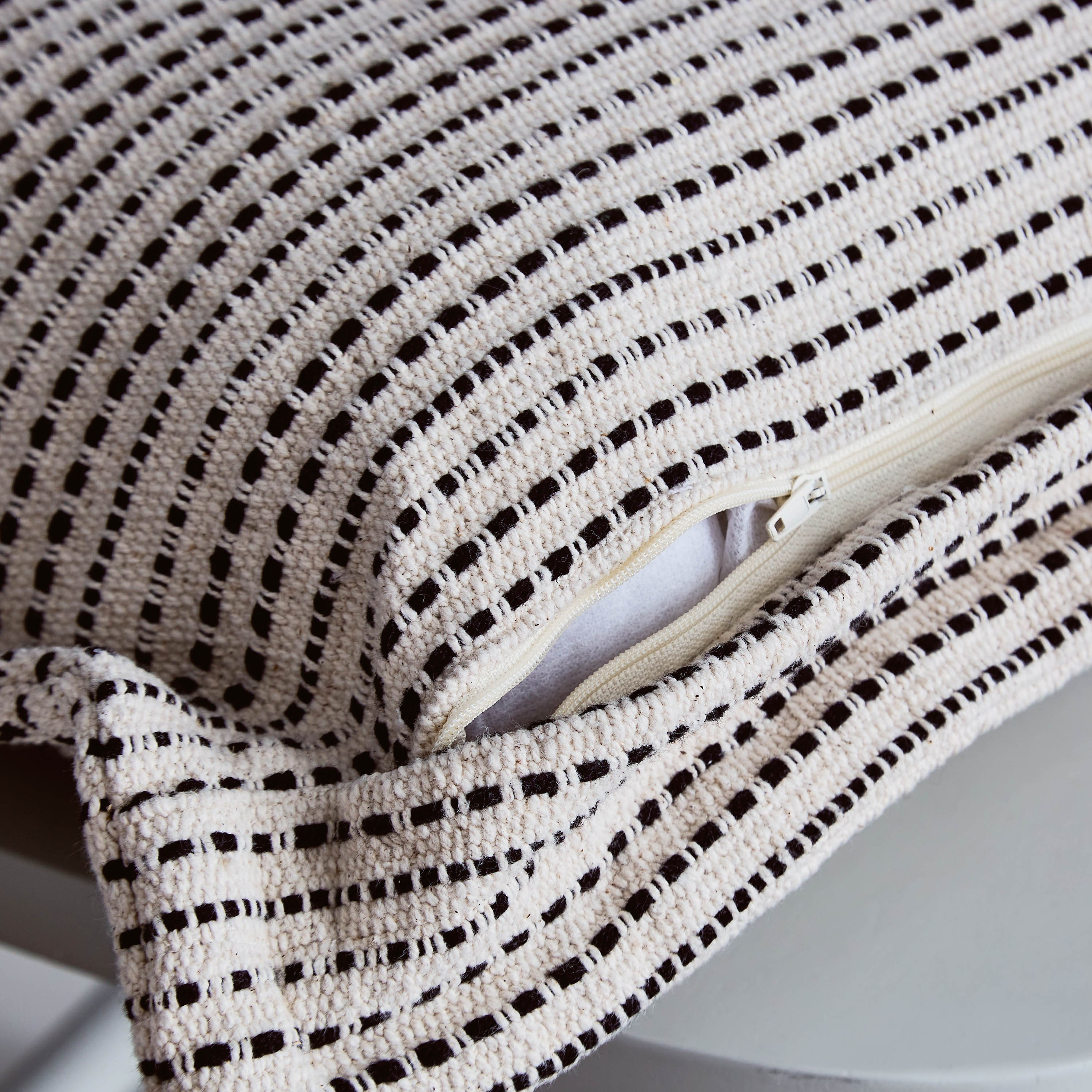 Allan Recycled Cotton Filled Cushion - 45x45 cm-hbxlivingroom-furnishings-cushionsandcovers-filledcushions-image-3
