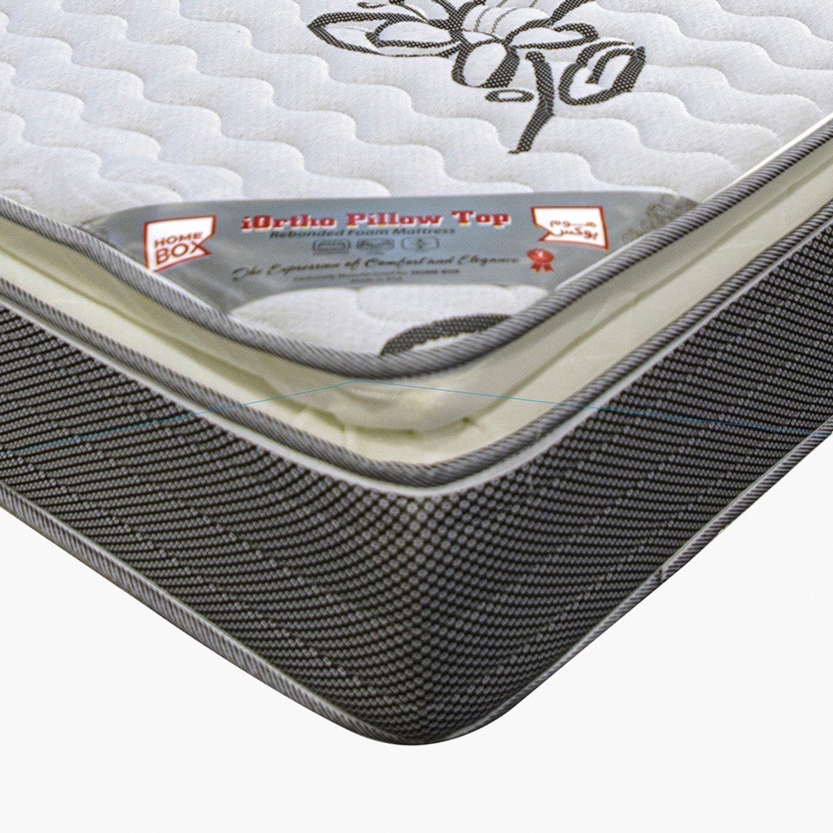 مرتبة توين بإسفنج مجدّد وسطح وسادة من سليب نيست آي أورثو - 120x200x25 سم-hbxfurniture-mattresses-twin-image-5