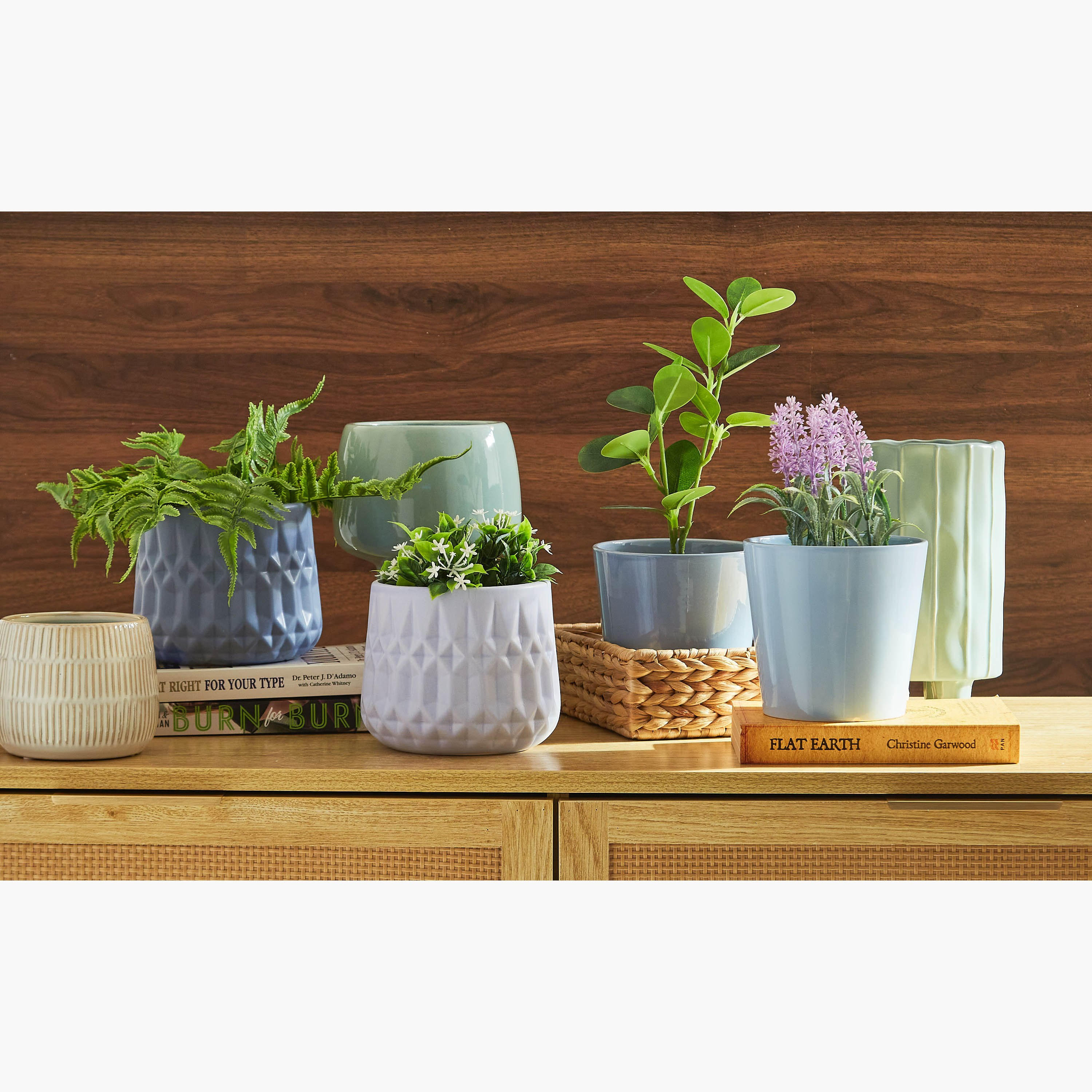 أصيص سيراميك ماسي الملمس من سيارا - 14x14x13 سم-hbxhomeware-hbxdecorandfurnishings-image-4