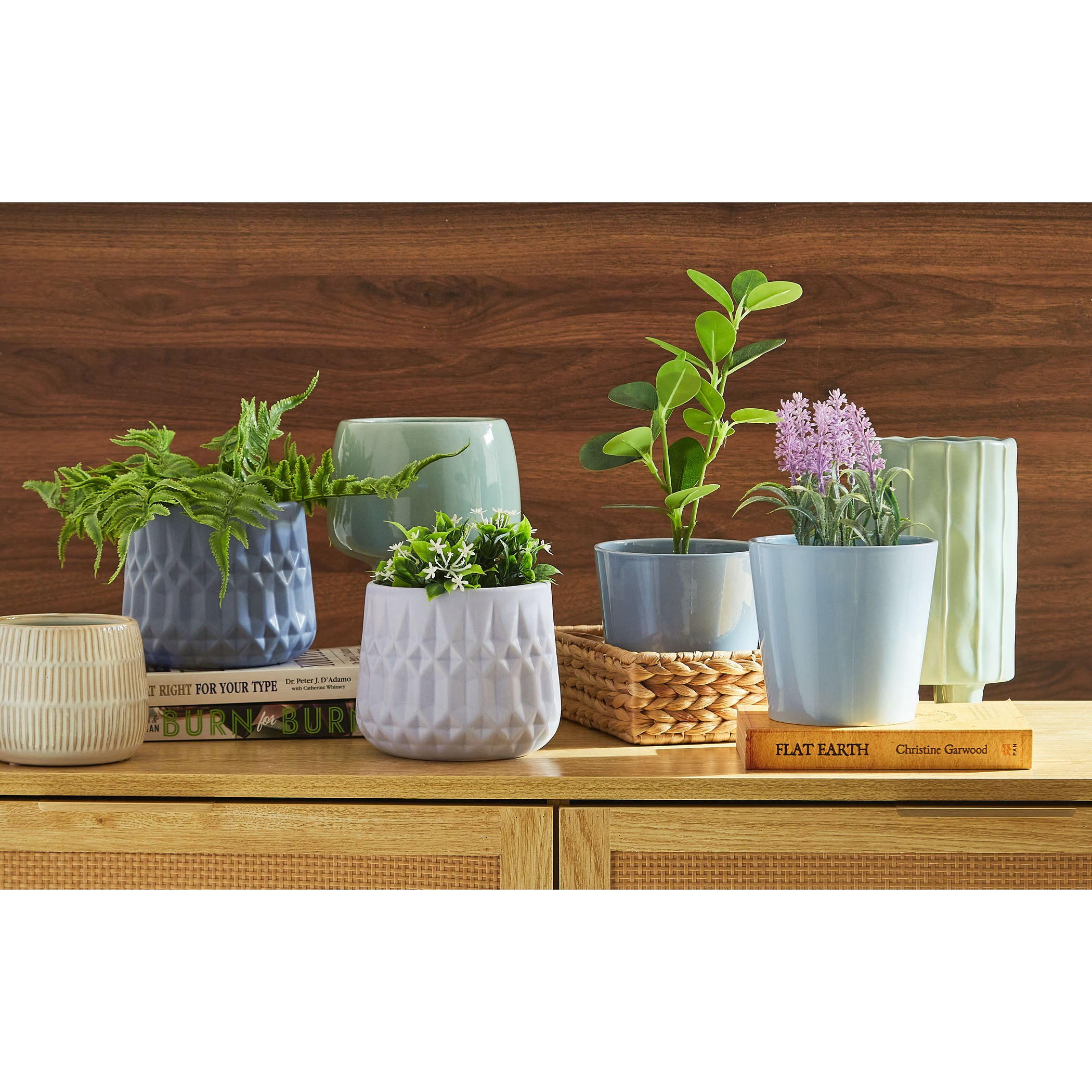 أصيص سيراميك ماسي الملمس من سيارا - 14x14x12 سم-PROMO_HB_AE_B1G1_250925-image-4