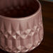 Ciara Diamond Texture Ceramic Planter - 14.3x14.3x12.3 cm-Planters and Urns-thumbnail-2