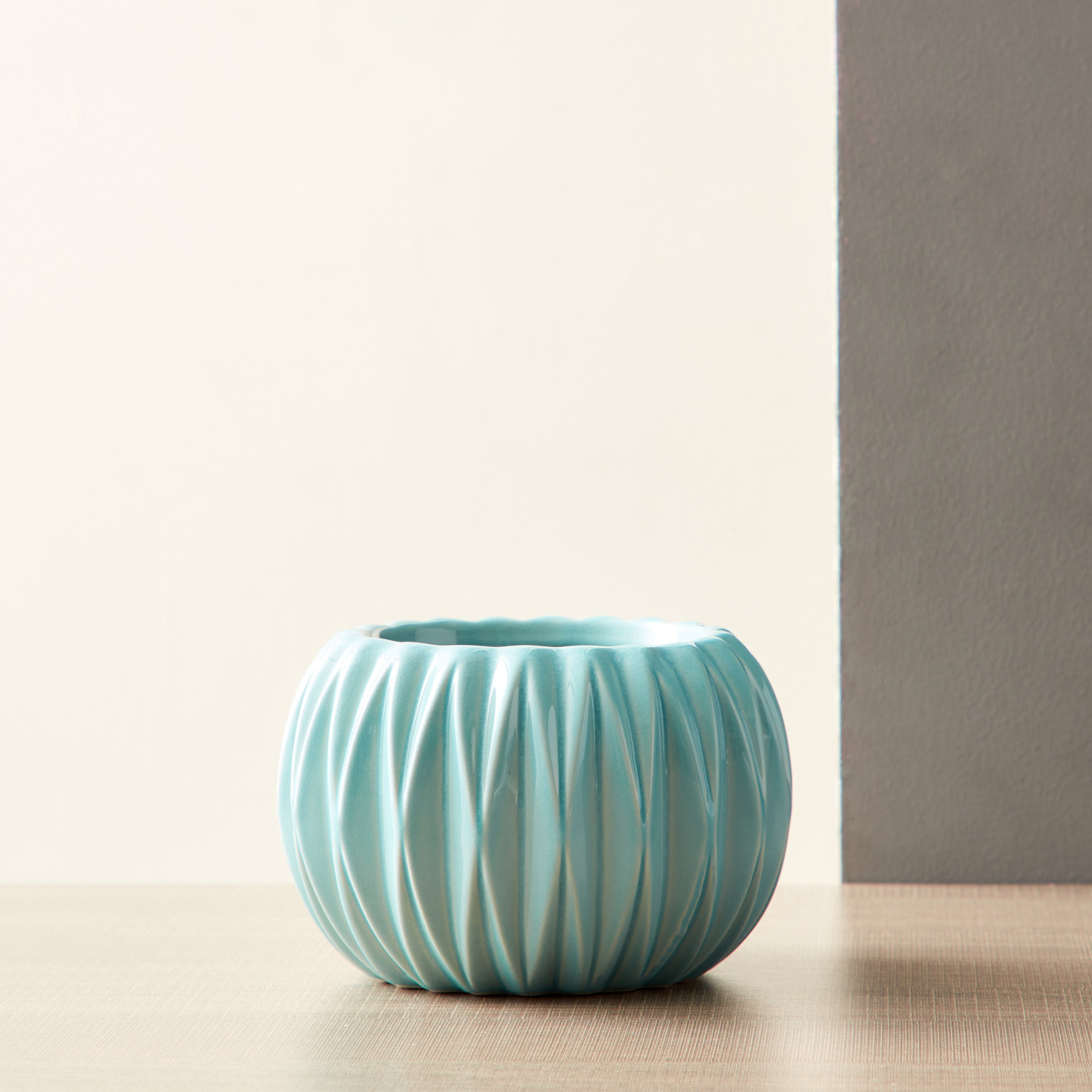 Ciara Circular Shaped Ceramic Planter - 19x19x13.5 cm-PROMO_HB_AE_B1G1_250925-image-1