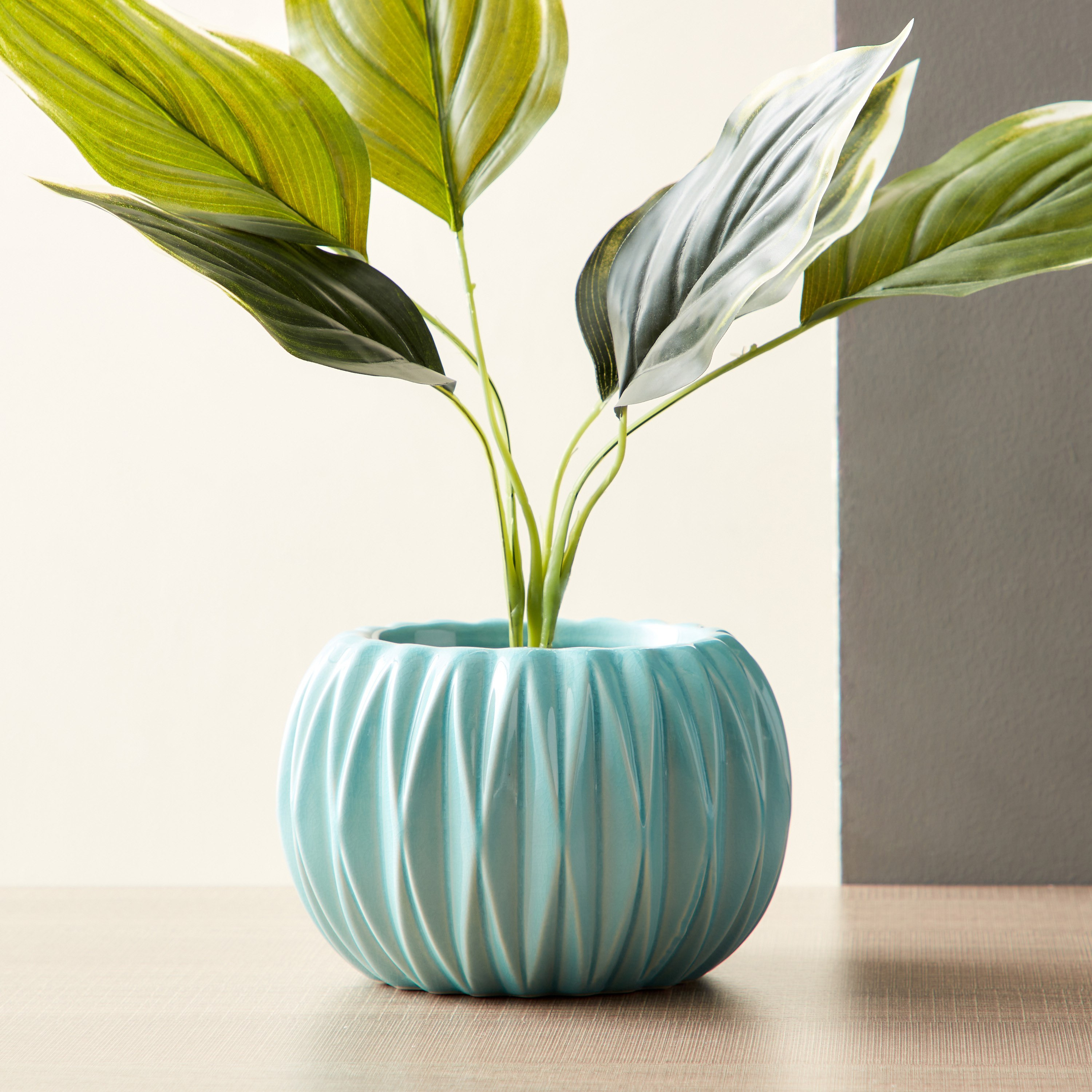 Ciara Circular Shaped Ceramic Planter - 19x19x13.5 cm-PROMO_HB_AE_B1G1_250925-image-2
