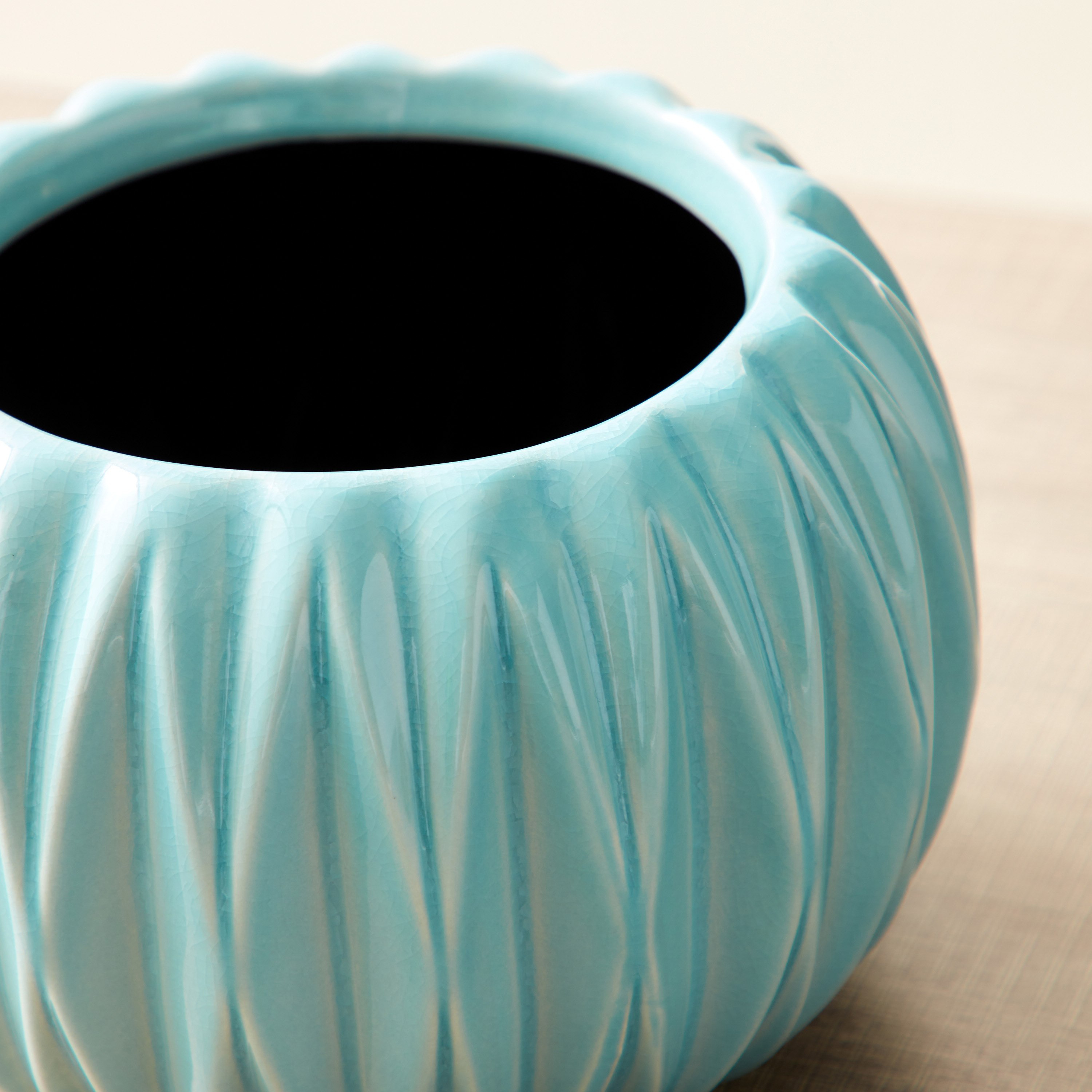 Ciara Circular Shaped Ceramic Planter - 19x19x13.5 cm-PROMO_HB_AE_B1G1_250925-image-3
