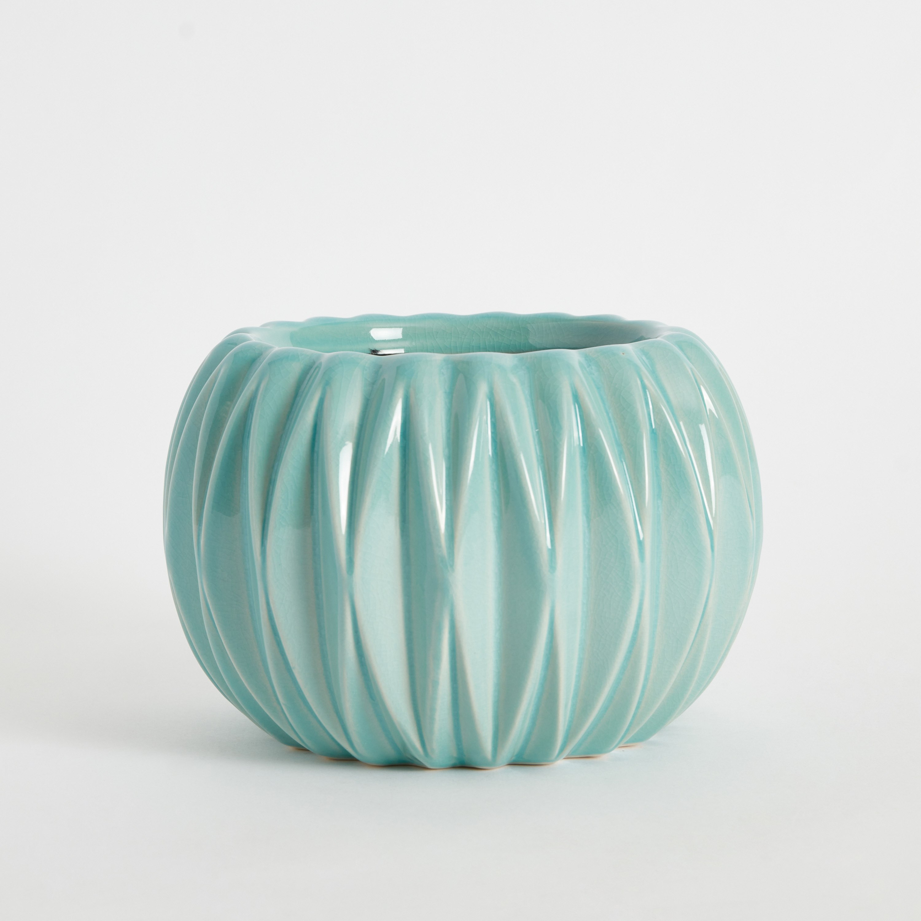 Ciara Circular Shaped Ceramic Planter - 19x19x13.5 cm-PROMO_HB_AE_B1G1_250925-image-5