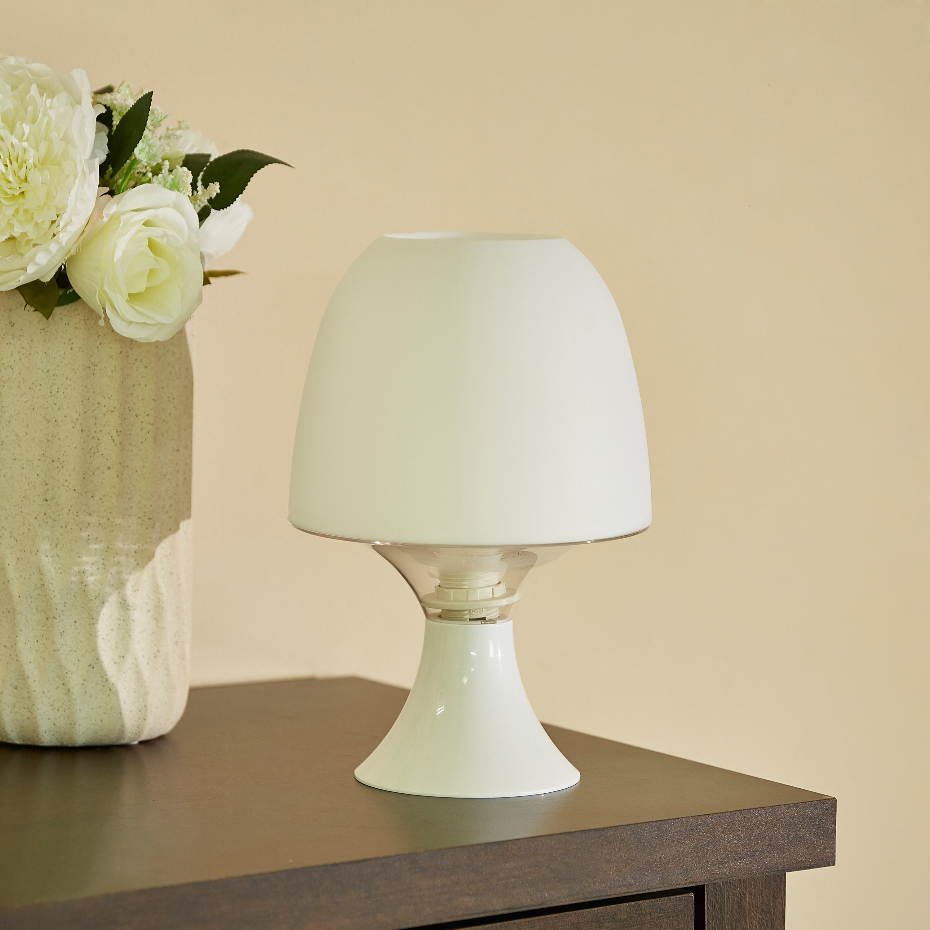 مصباح طاولة بولي بروبيلين جلو من هاربر - 16x25 سم-hbxlivingroom-lighting-tablelamps-image-1