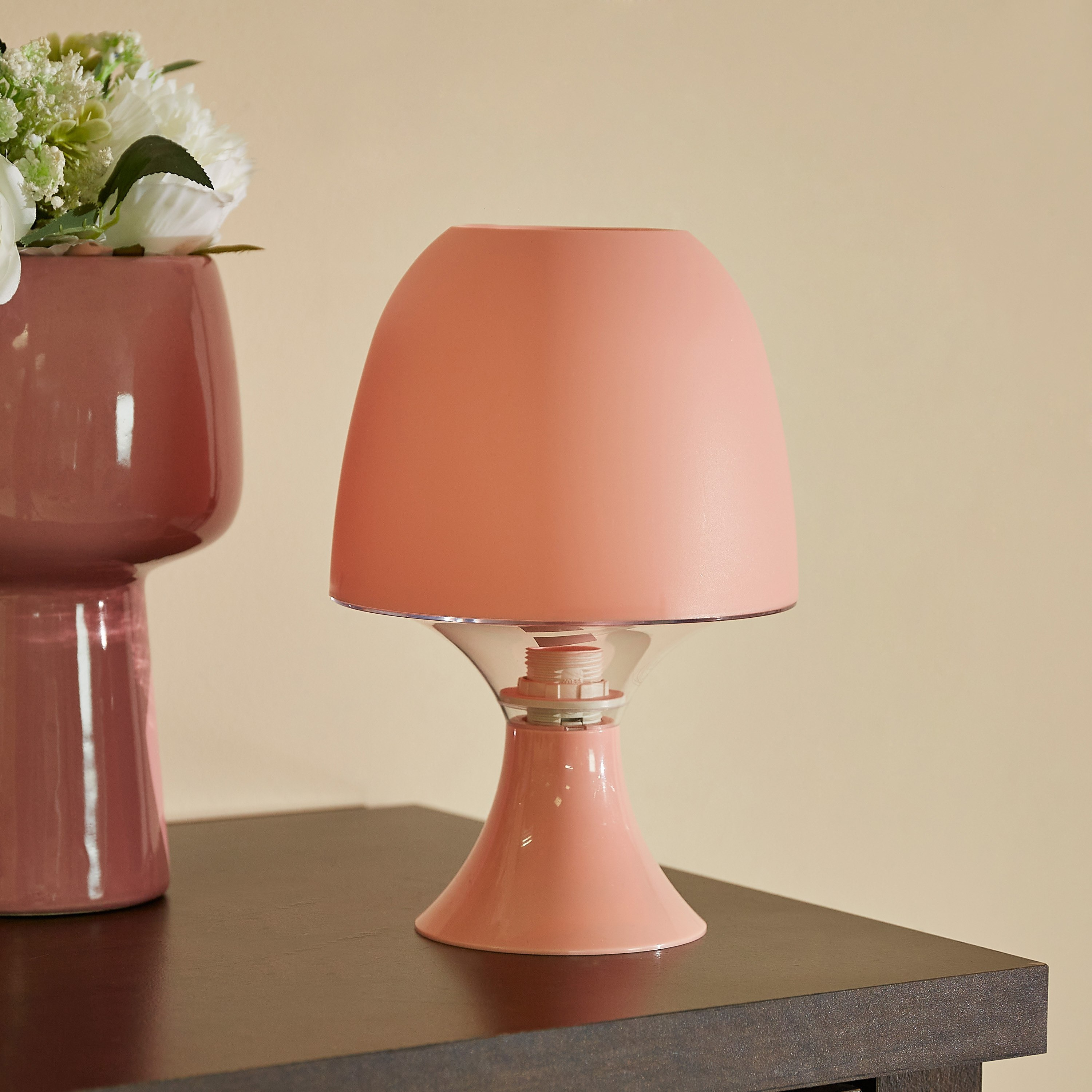 مصباح طاولة بولي بروبيلين جلو من هاربر - 16x25 سم-hbxlivingroom-lighting-tablelamps-image-1
