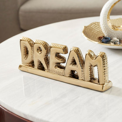 Casa Ceramic Dream Letter Home Accent - 31x5.5x10.5 cm
