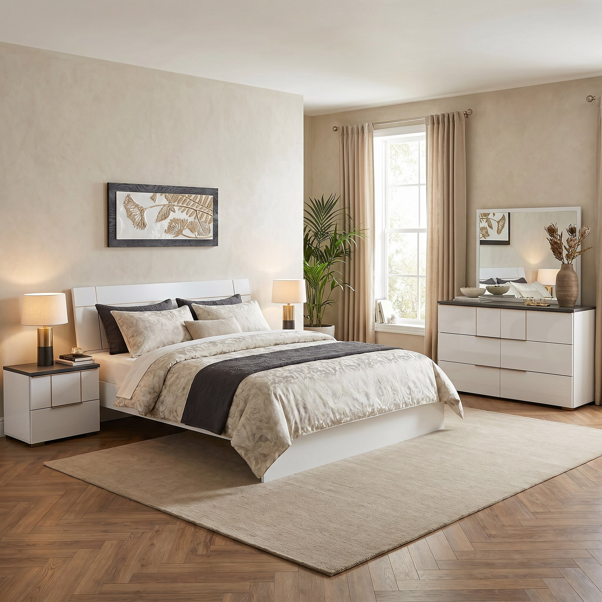 Fondi 5-Piece King Bedroom Set - 180x200 cm-PROMO_HB_SA_HBX10_TH1000_NEW_031025-image-1