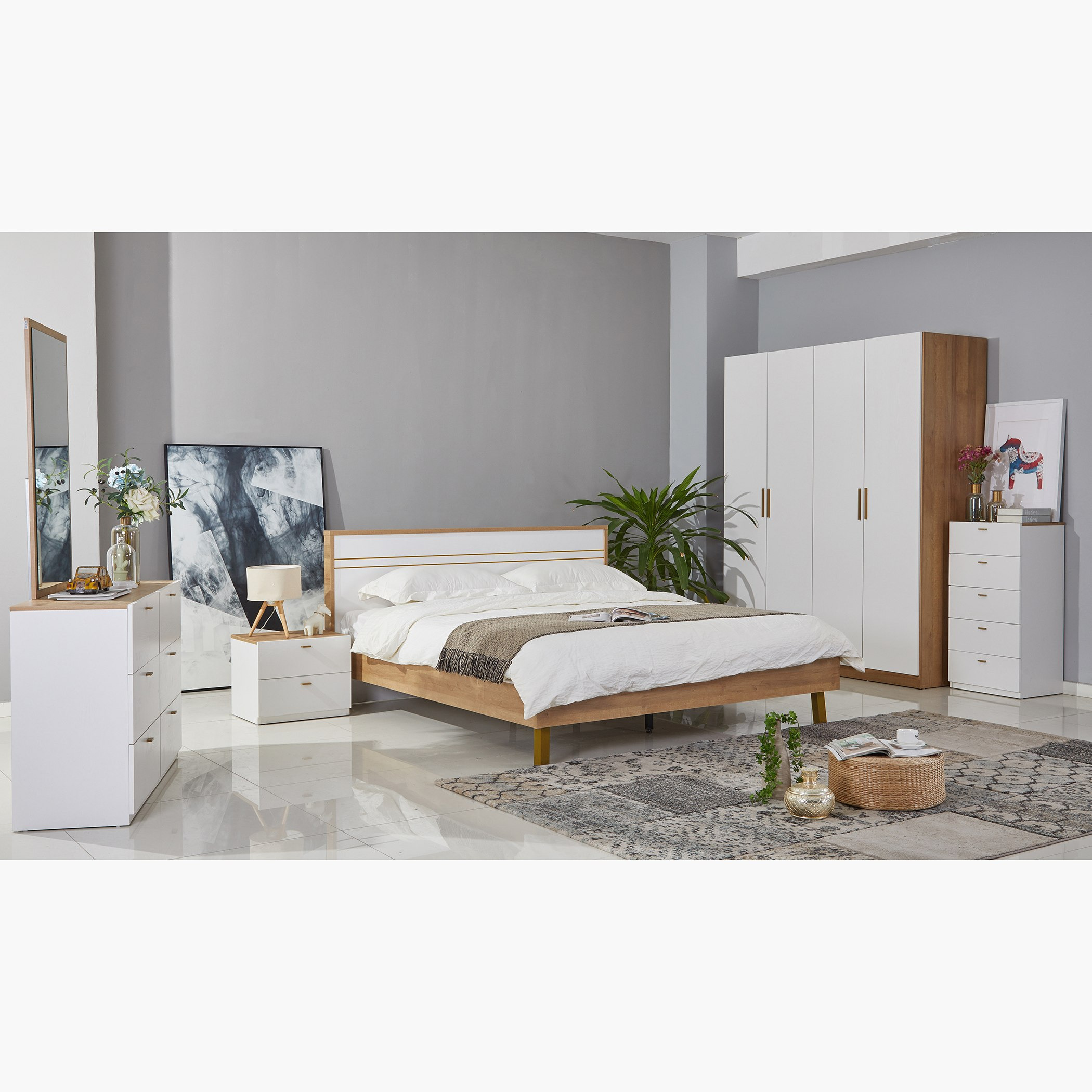 وحدة 5 أدراج من برلين-hbxfurniture-dressersandchests-chestofdrawers-image-8