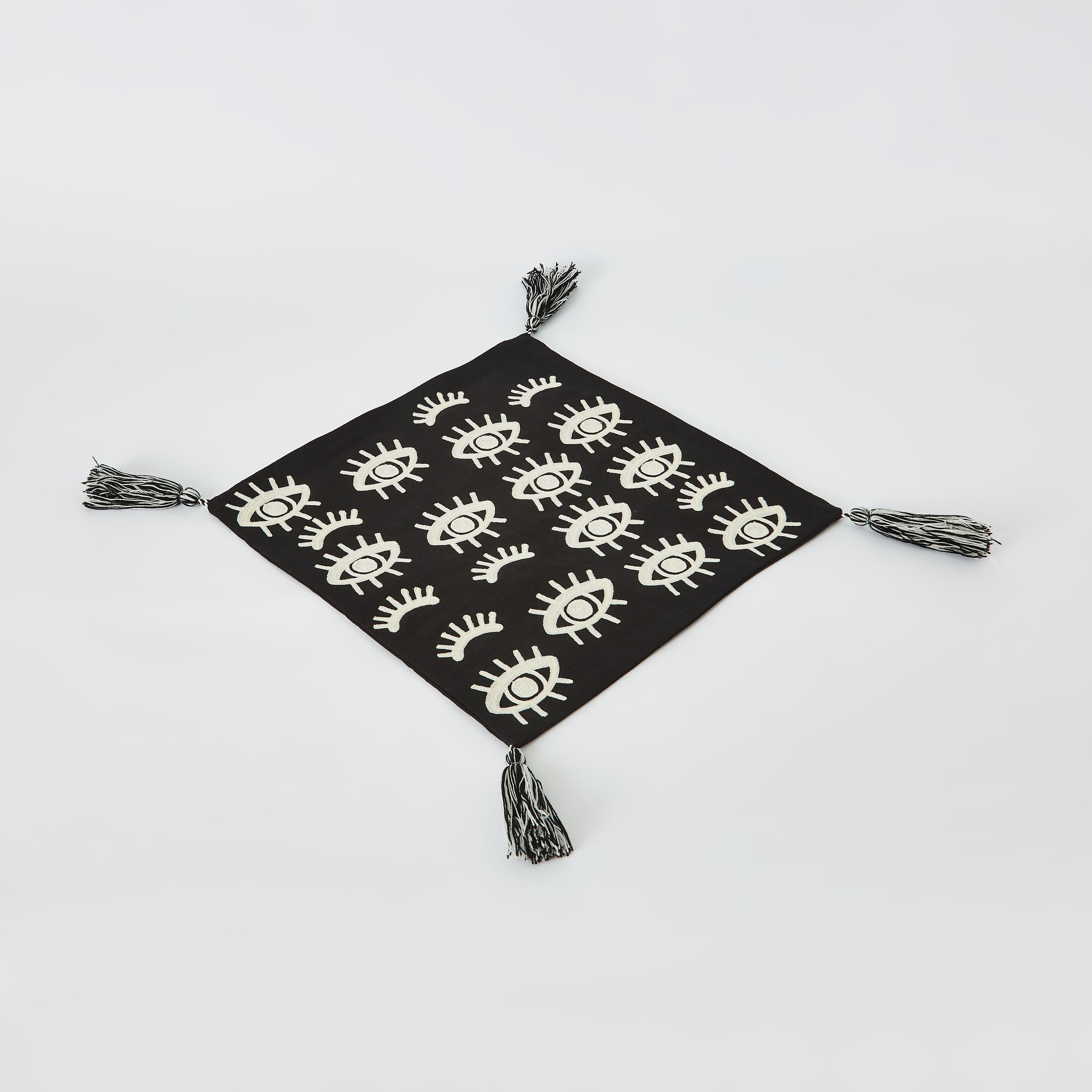 وسادة محشوة مطرزة - 40x40 سم-hbxlivingroom-furnishings-cushionsandcovers-filledcushions-image-5