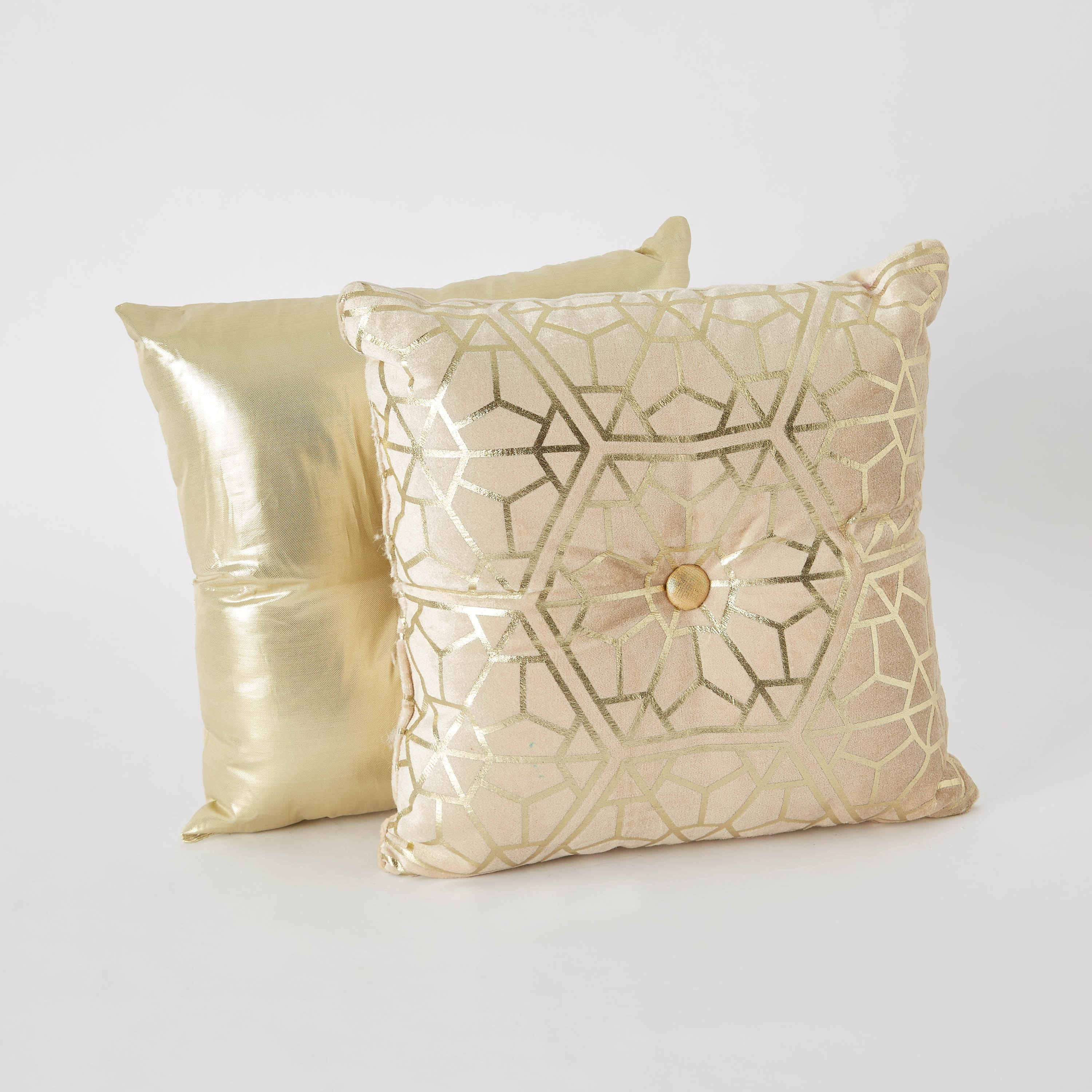 طقم وسائد محشو من قطعتين بطبعات فويل من بترا - 30x30 سم-hbxlivingroom-furnishings-cushionsandcovers-filledcushions-image-4