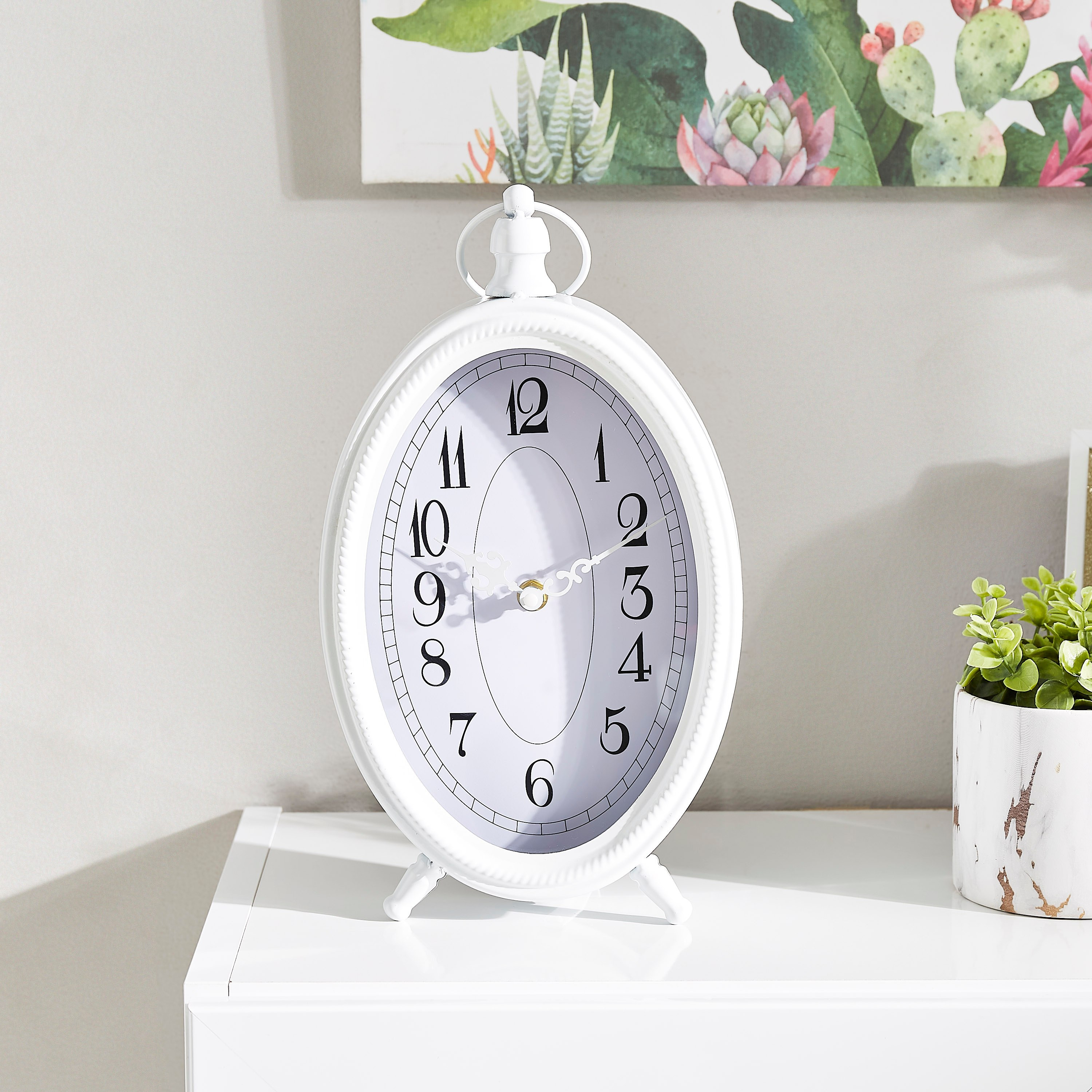 Rigel Metal Table Clock - 18x6x32 cm-PROMO_HB_AE_B1G1_250925-image-2