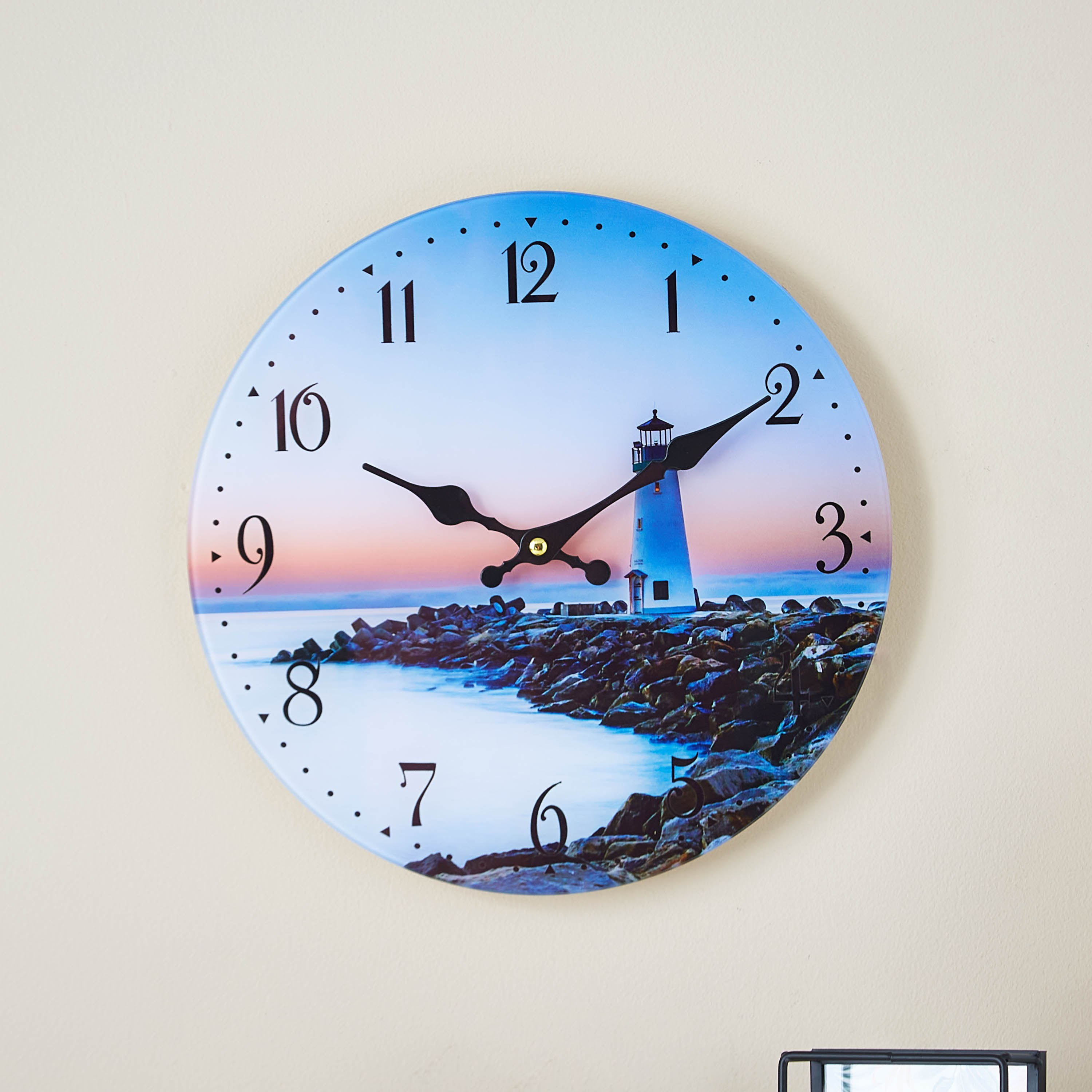 ساعة جبلية على شكل بحيرة زجاجية من ألفا - 30x30x5 سم-PROMO_HB_AE_B1G1_250925-image-1
