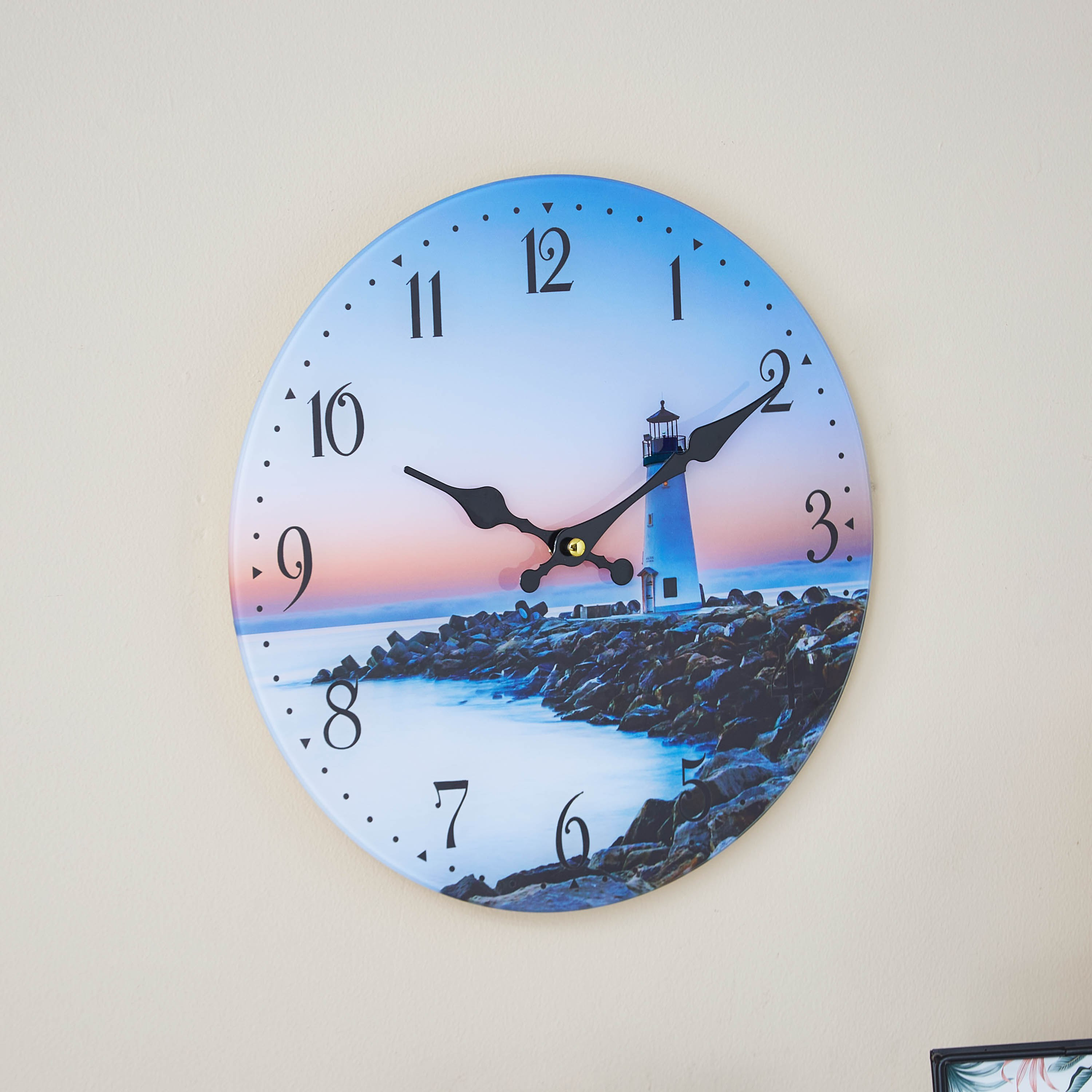 ساعة جبلية على شكل بحيرة زجاجية من ألفا - 30x30x5 سم-PROMO_HB_AE_B1G1_250925-image-2