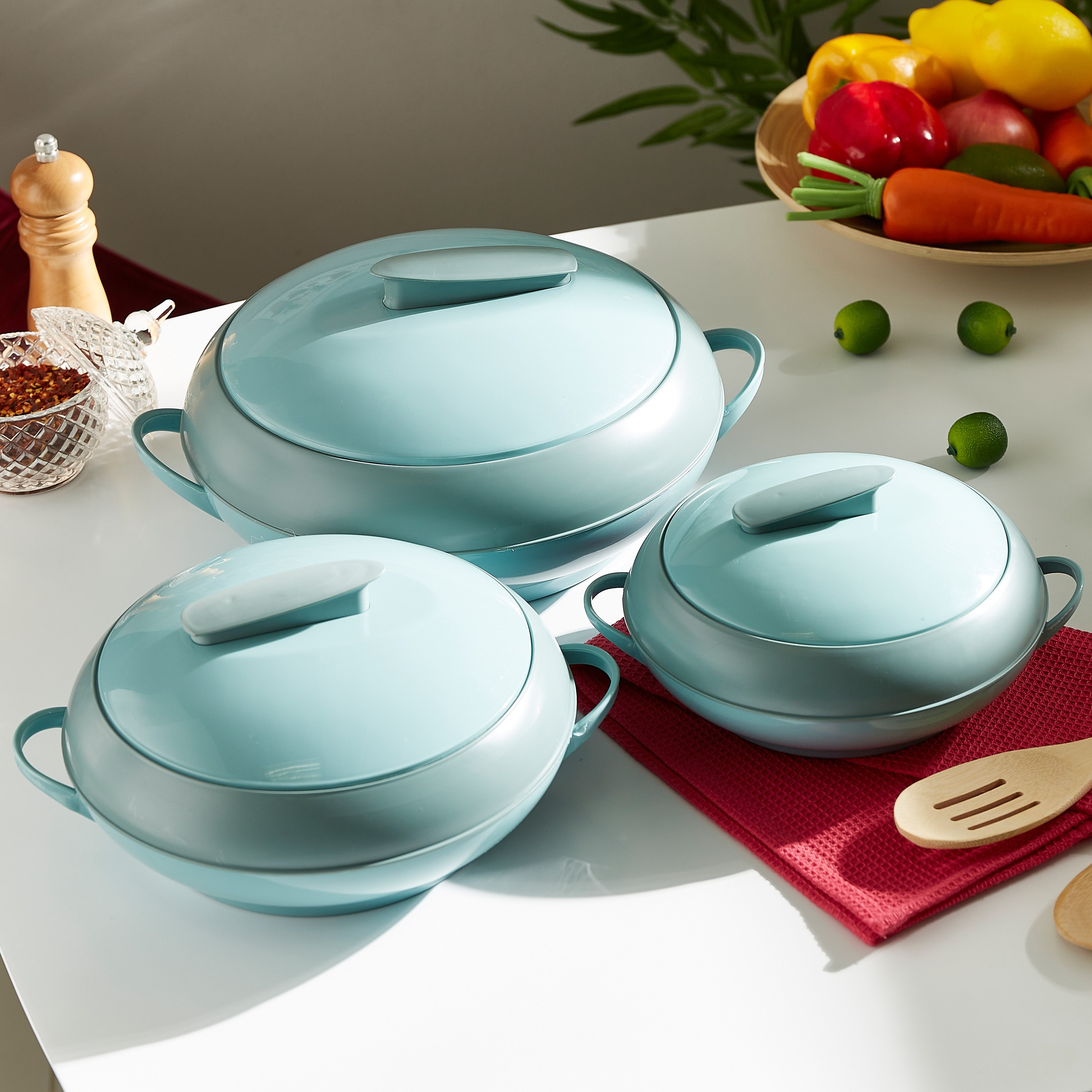 طقم كسرولات 3 قطع من كوزميك ديلوكس-hbxhomeware-hbxkitchen-image-1