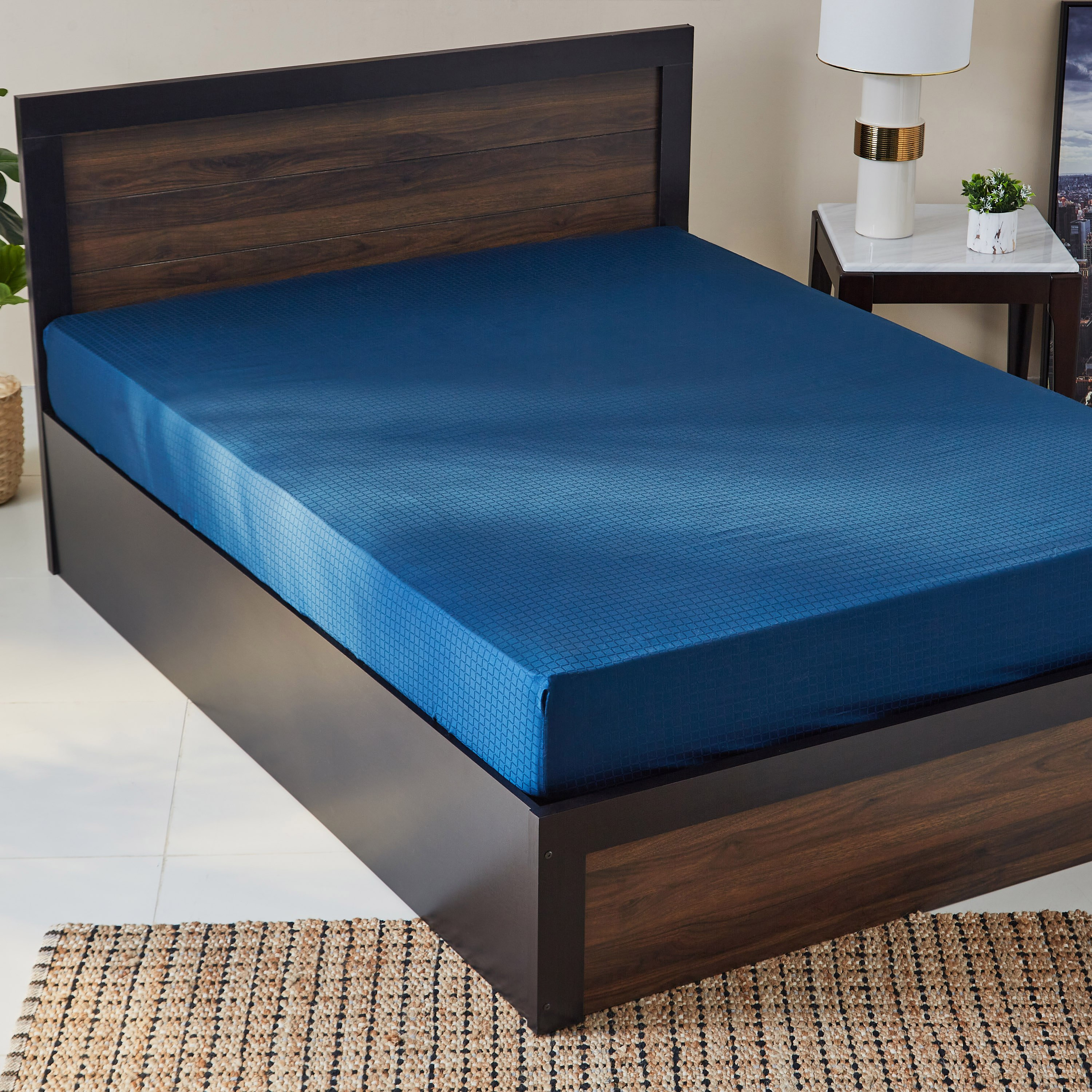 شرشف مطاطي كوين من كامبريدج إيفو كير - 150x200 سم-hbxhomeware-hbxbedroom-image-1