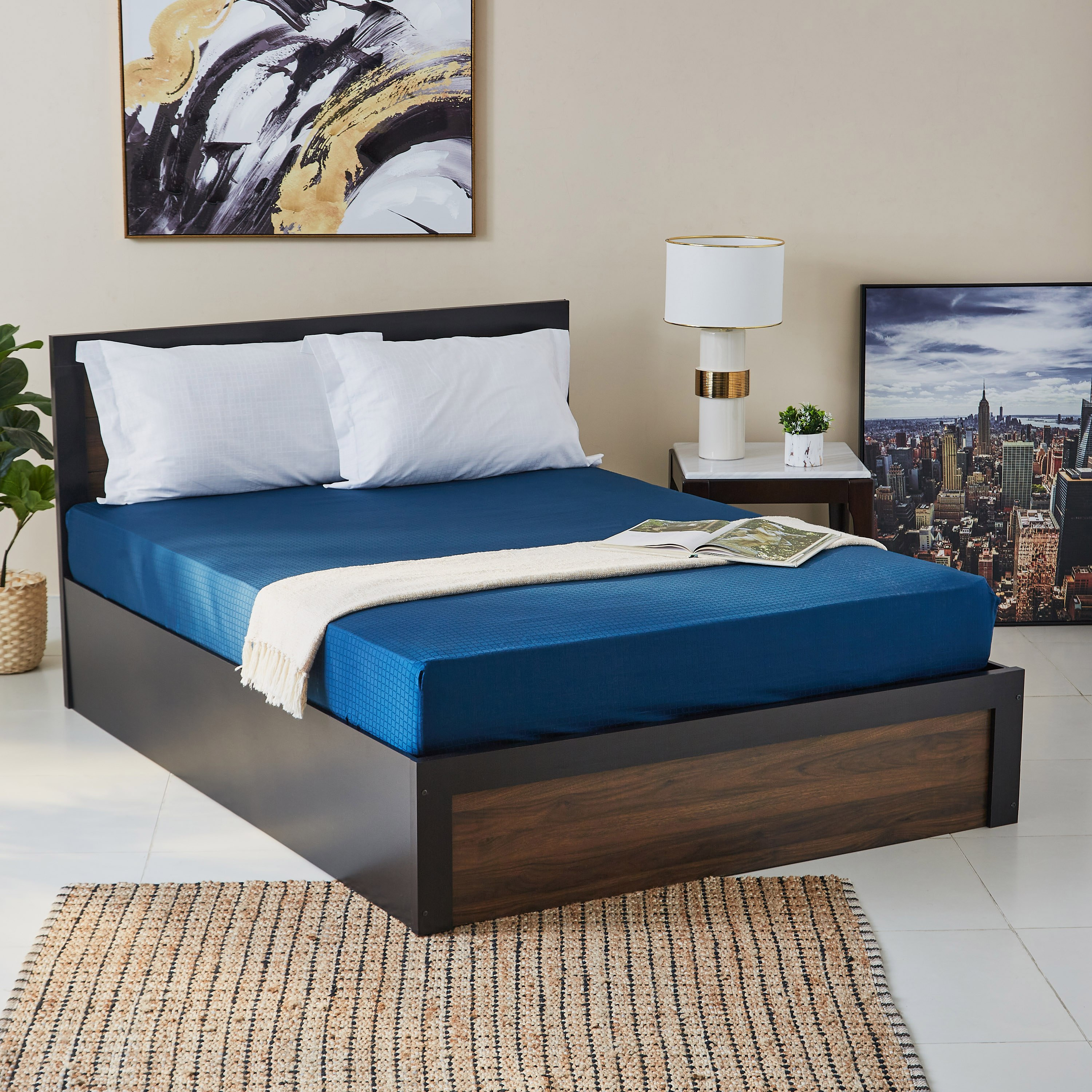 شرشف مطاطي كوين من كامبريدج إيفو كير - 150x200 سم-hbxhomeware-hbxbedroom-image-4