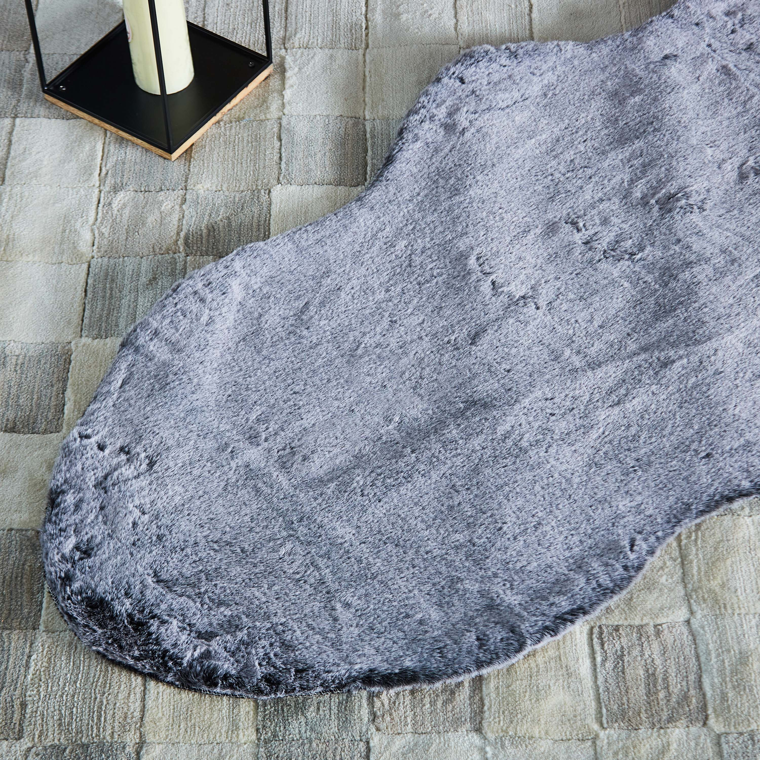 سجادة من جلد الغنم الاصطناعي - 75x125 سم-hbxdecorandfurnishings-floorcoverings-rugs-image-2