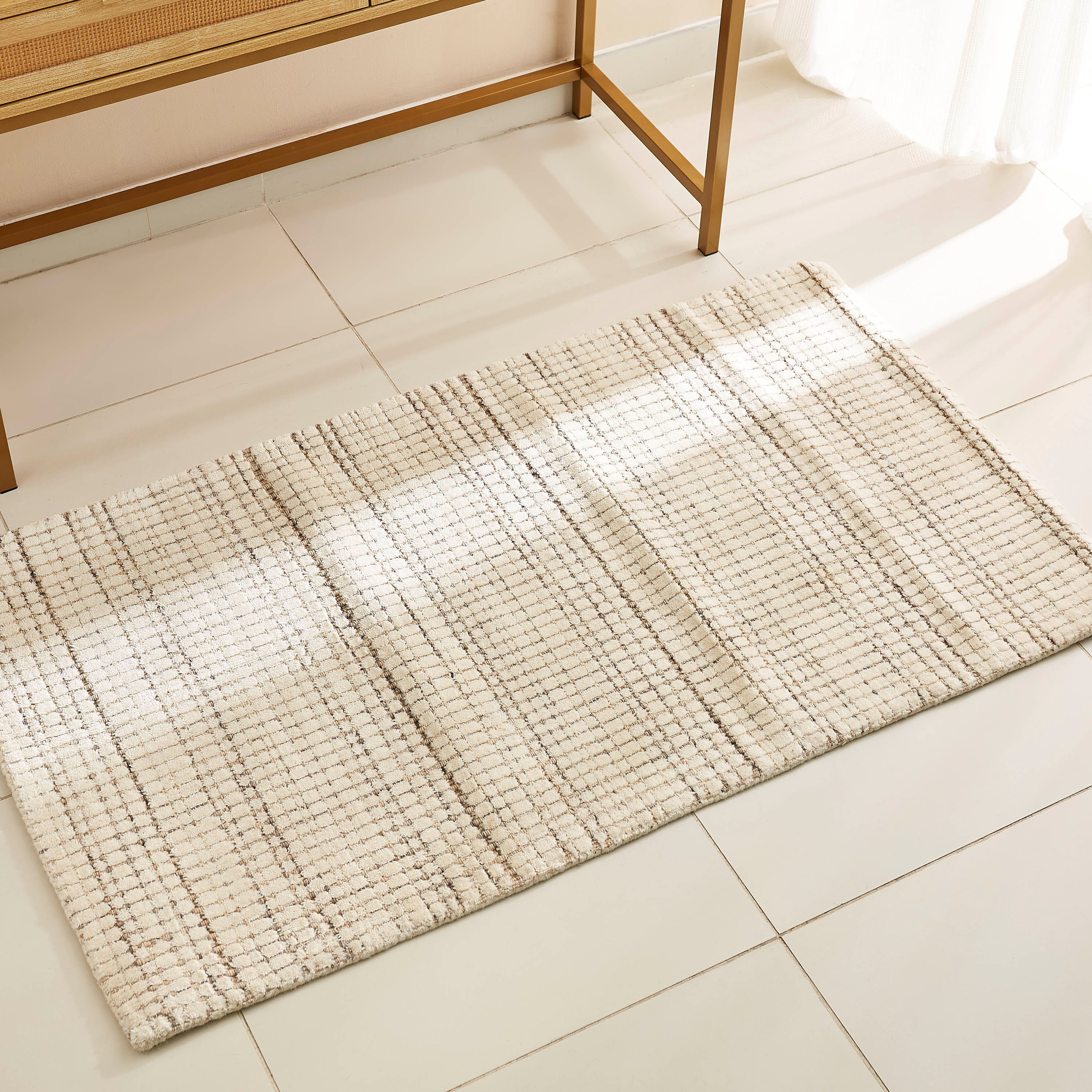 سجادة صوفية مصنوعة يدويًا من هالي - 80x150 سم-hbxdecorandfurnishings-floorcoverings-rugs-image-1