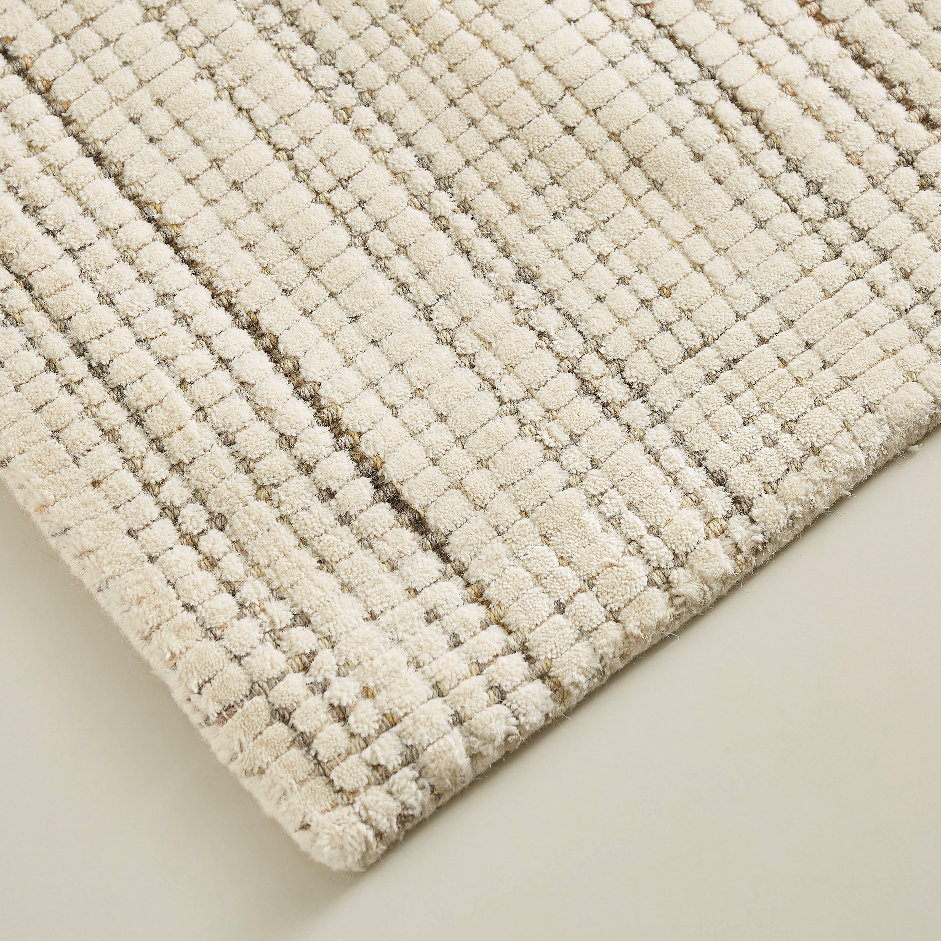 سجادة صوفية مصنوعة يدويًا من هالي - 80x150 سم-hbxdecorandfurnishings-floorcoverings-rugs-image-2