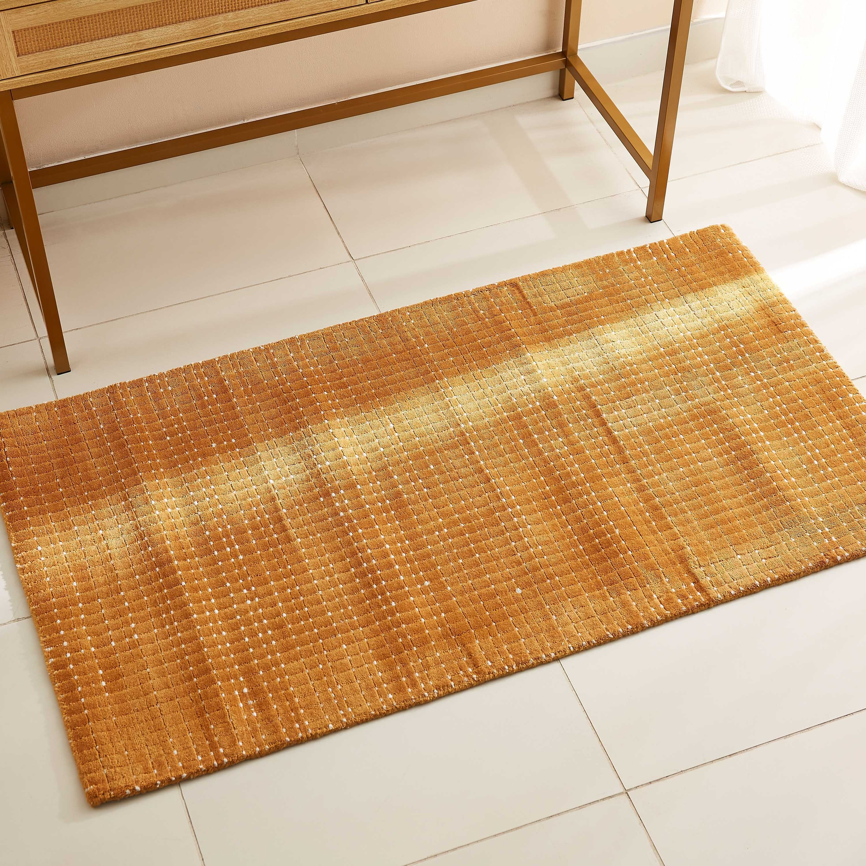 سجادة صوفية مصنوعة يدويًا من إيفلين - 80x150 سم-hbxdecorandfurnishings-floorcoverings-rugs-image-1