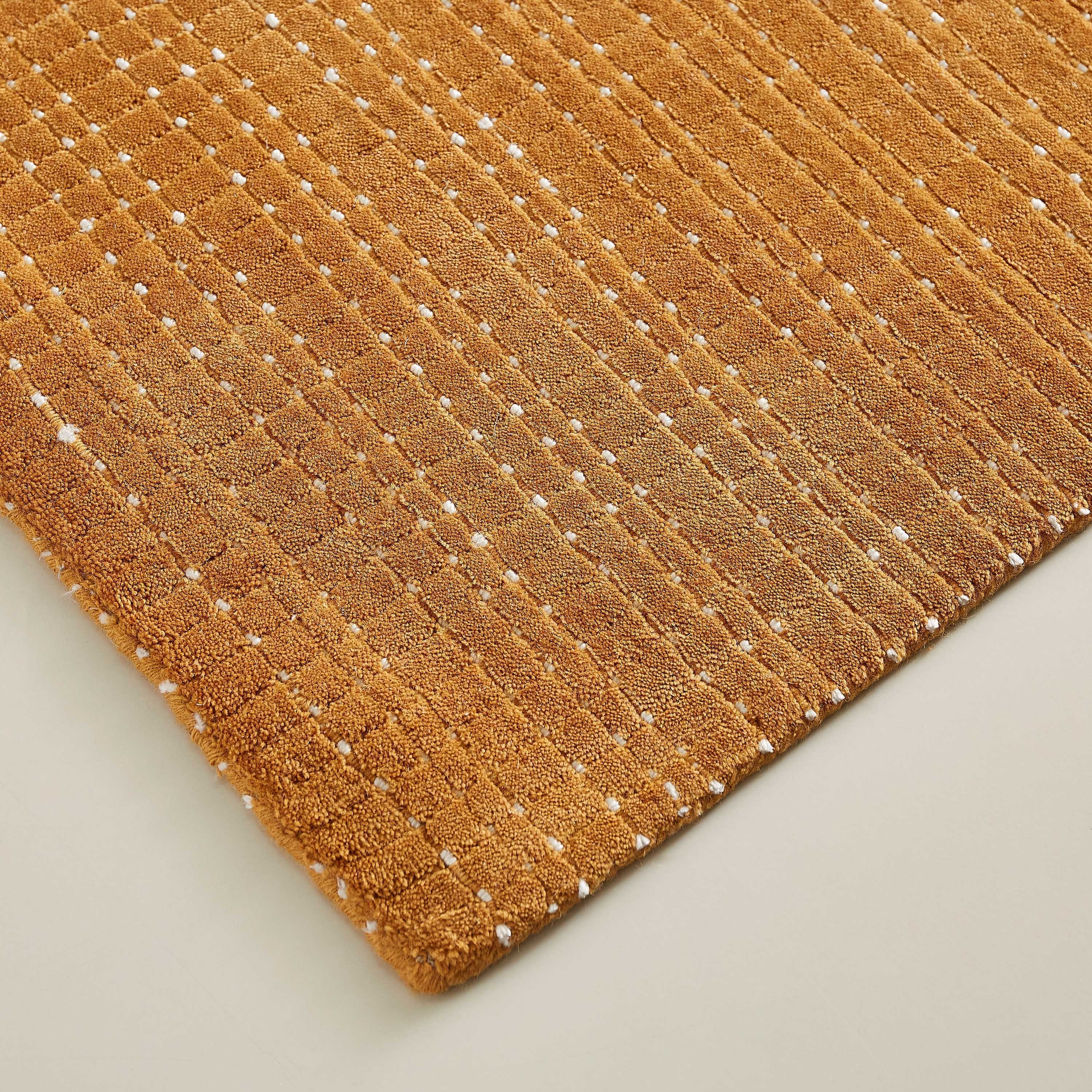 سجادة صوفية مصنوعة يدويًا من إيفلين - 80x150 سم-hbxdecorandfurnishings-floorcoverings-rugs-image-2
