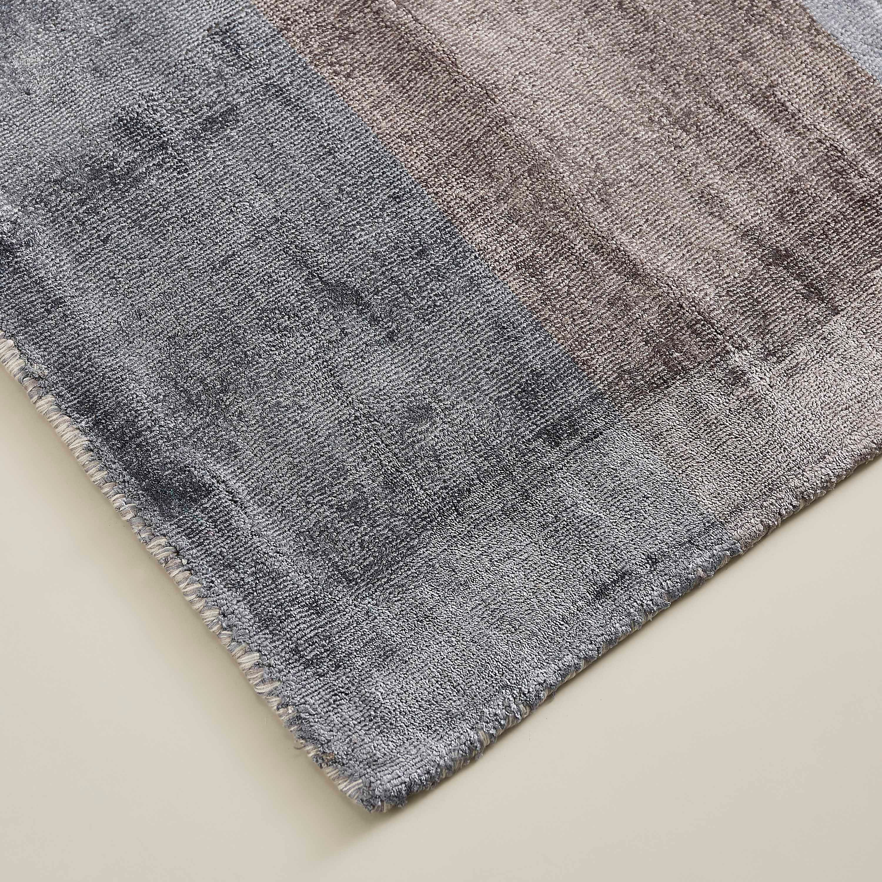 سجادة فيسكوز مصنوعة يدويًا من دازل - 160x230 سم-hbxdecorandfurnishings-floorcoverings-rugs-image-2