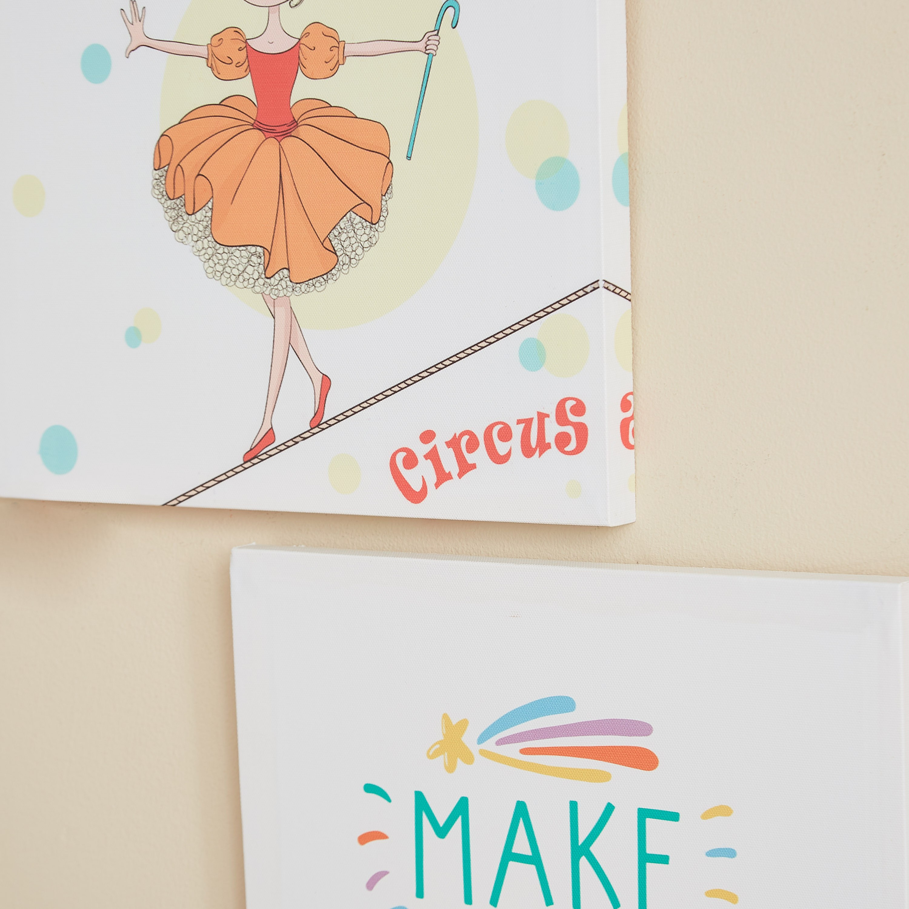 Artistry Ballerina 2-Piece Printed Canvas - 30x30x1 cm-hbxhomeware-hbxkidsandyouth-image-3