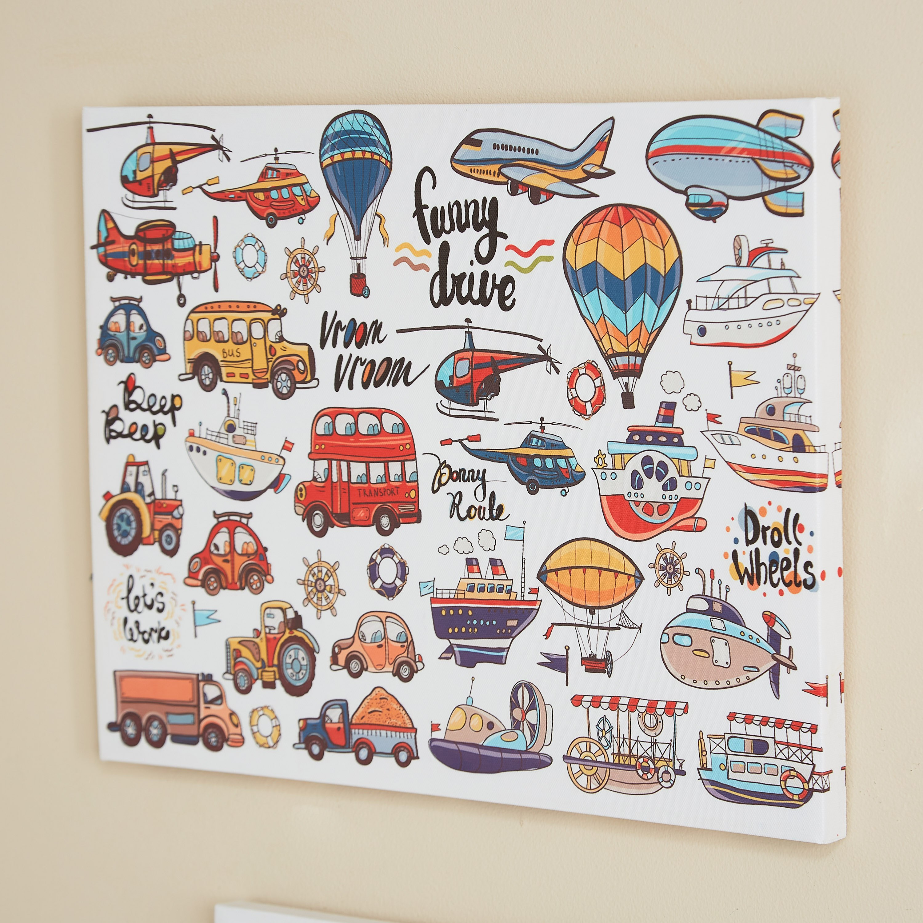 لوحة كانفاس بطبعات من آرتيستري - 30x40 سم-hbxhomeware-hbxkidsandyouth-image-2