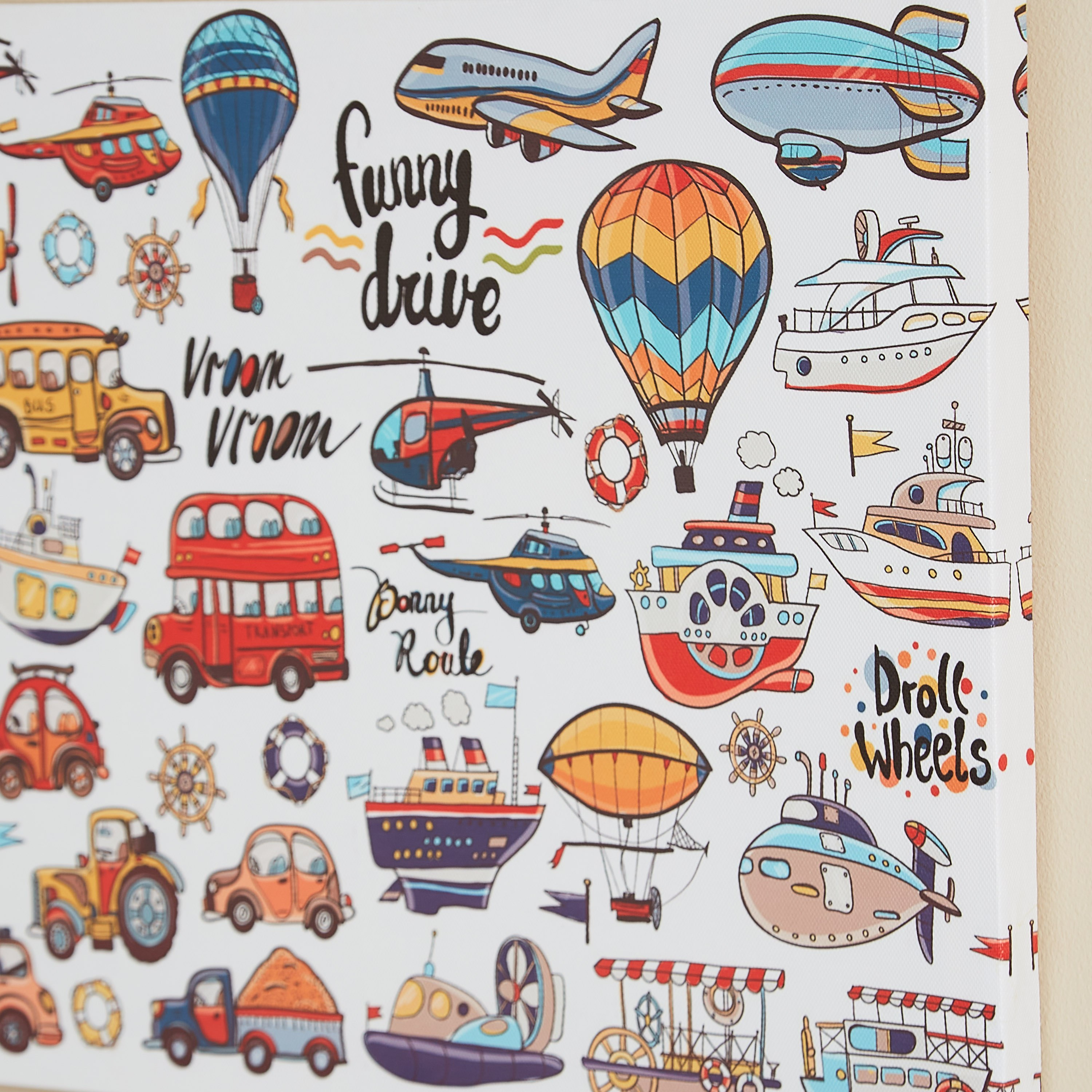 لوحة كانفاس بطبعات من آرتيستري - 30x40 سم-hbxhomeware-hbxkidsandyouth-image-3