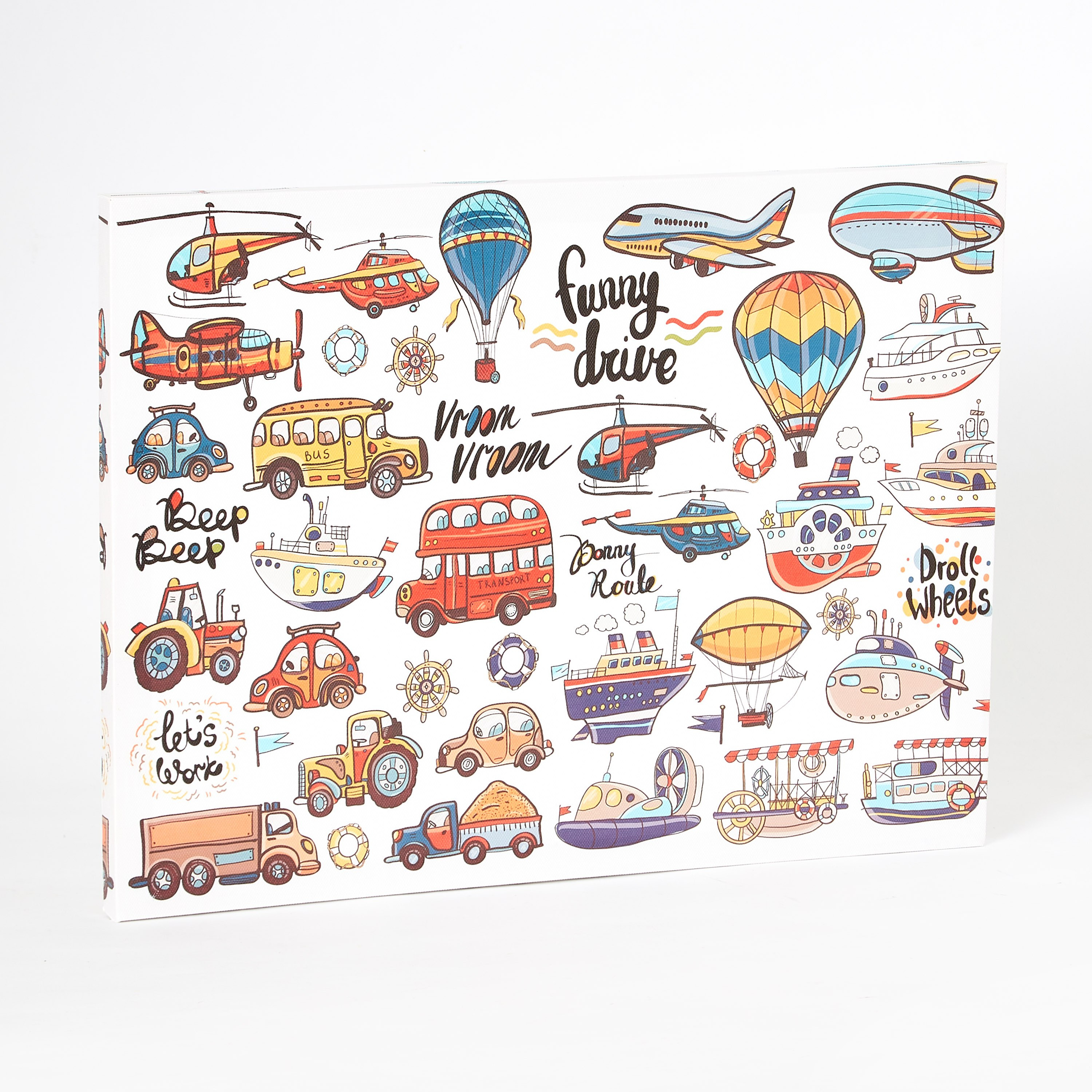 لوحة كانفاس بطبعات من آرتيستري - 30x40 سم-hbxhomeware-hbxkidsandyouth-image-5