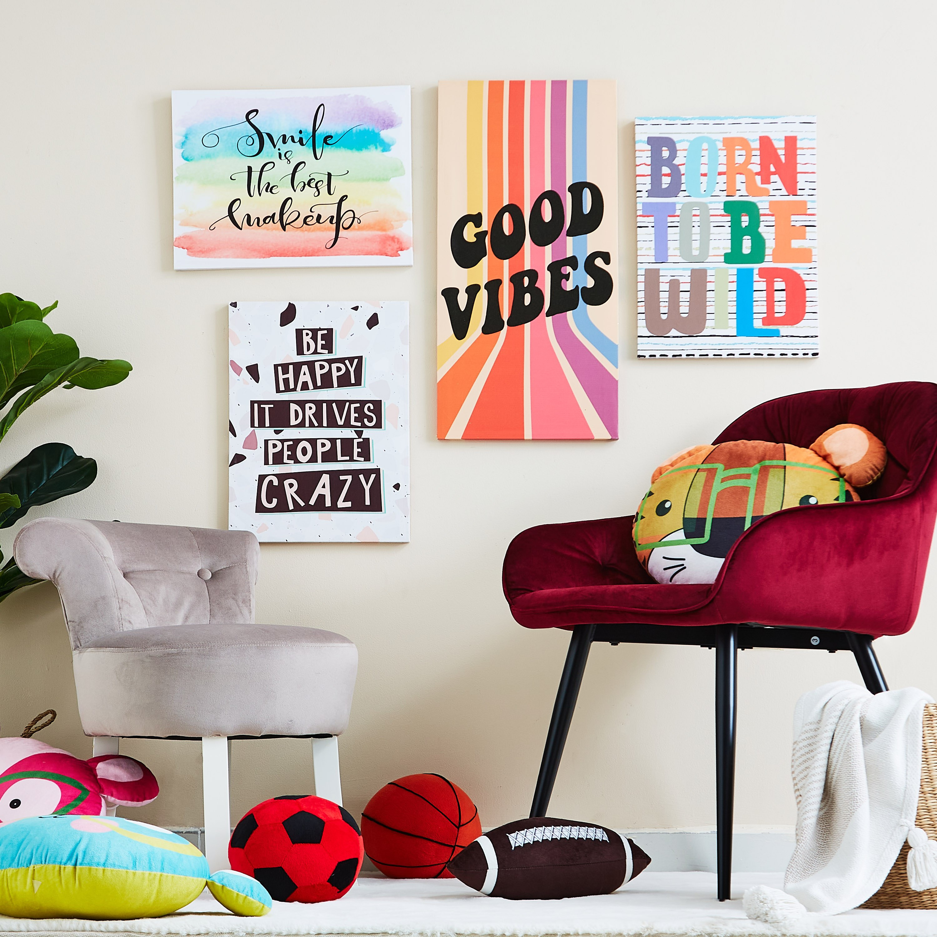 لوحة كانفاس بطبعات من آرتيستري - 30 × 40 × 1.8 سم-hbxhomeware-hbxkidsandyouth-image-4