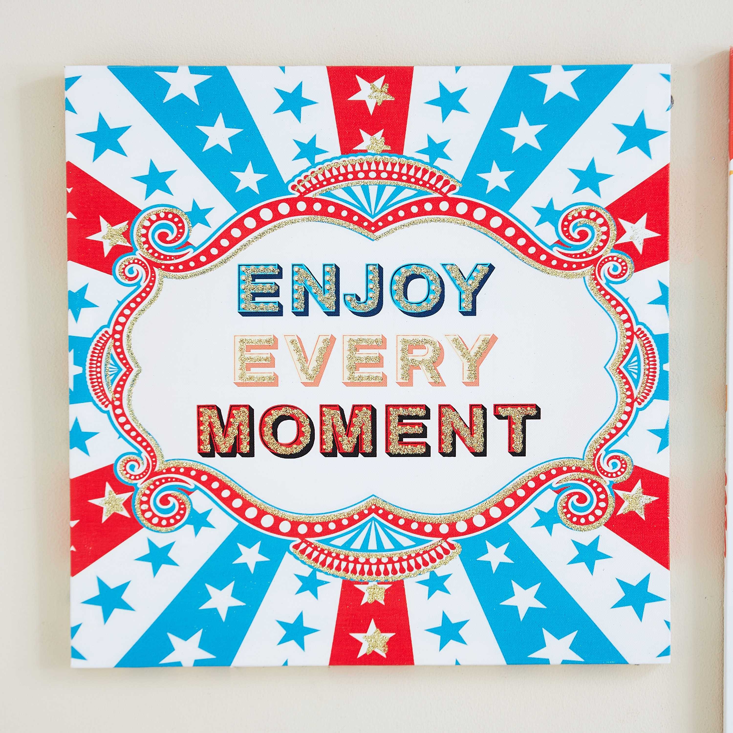 لوحة كانفاس بطبعات لامعة من آرتيستري - 40x40x1.8 سم-hbxhomeware-hbxkidsandyouth-image-1