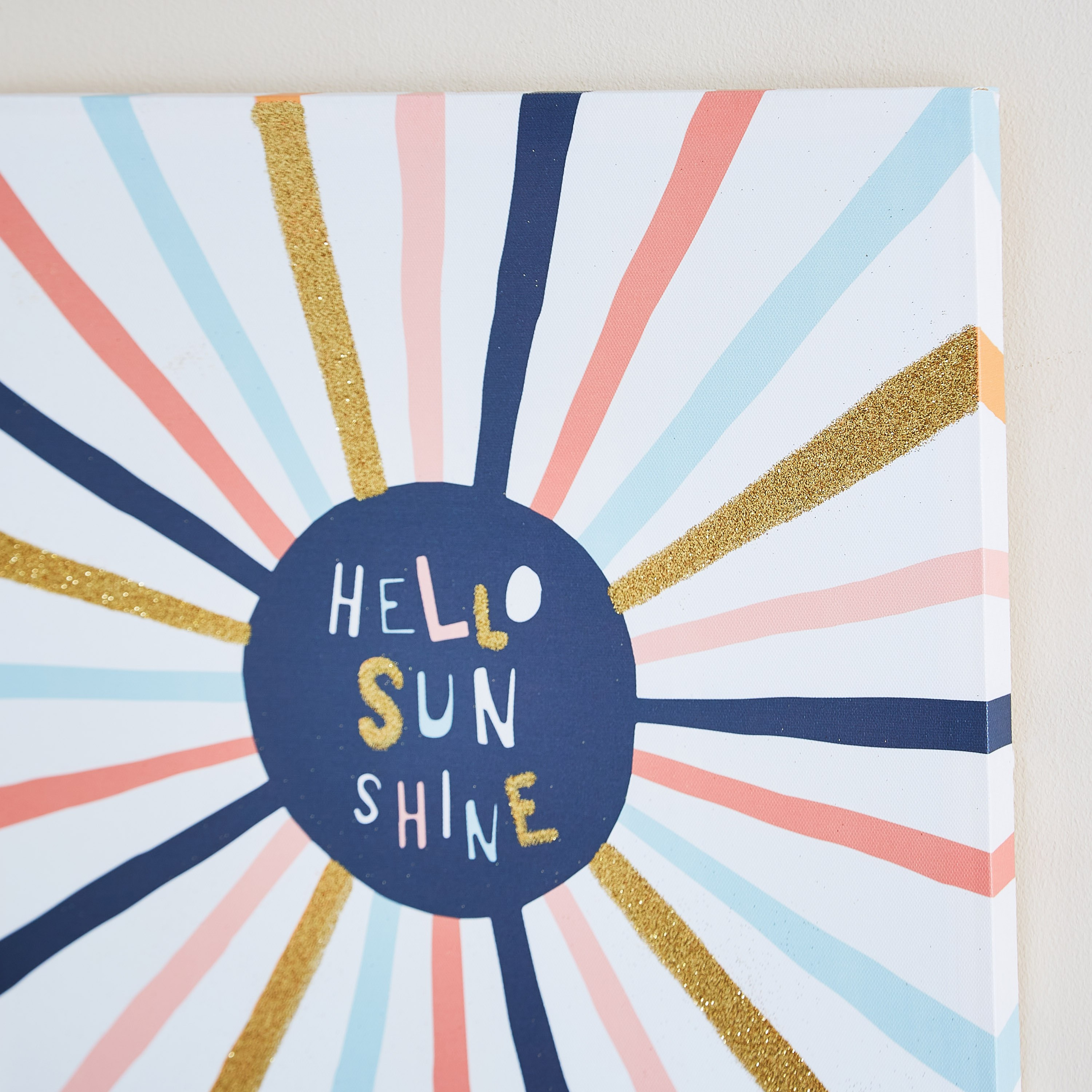 لوحة كانفاس بطبعات هالو صن شاين من آرتيستري - 40x40 سم-hbxhomeware-hbxkidsandyouth-image-3