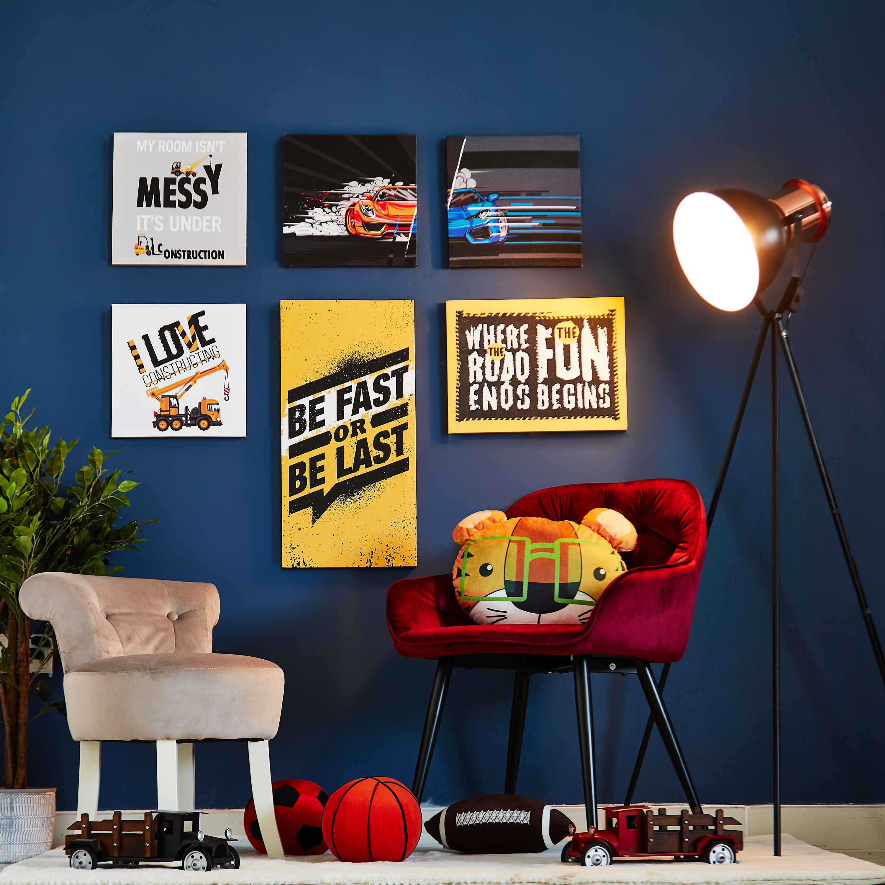 لوحة كانفاس بطبعات بي فاست من آرتيستري - 30x60 سم-hbxhomeware-hbxkidsandyouth-image-4