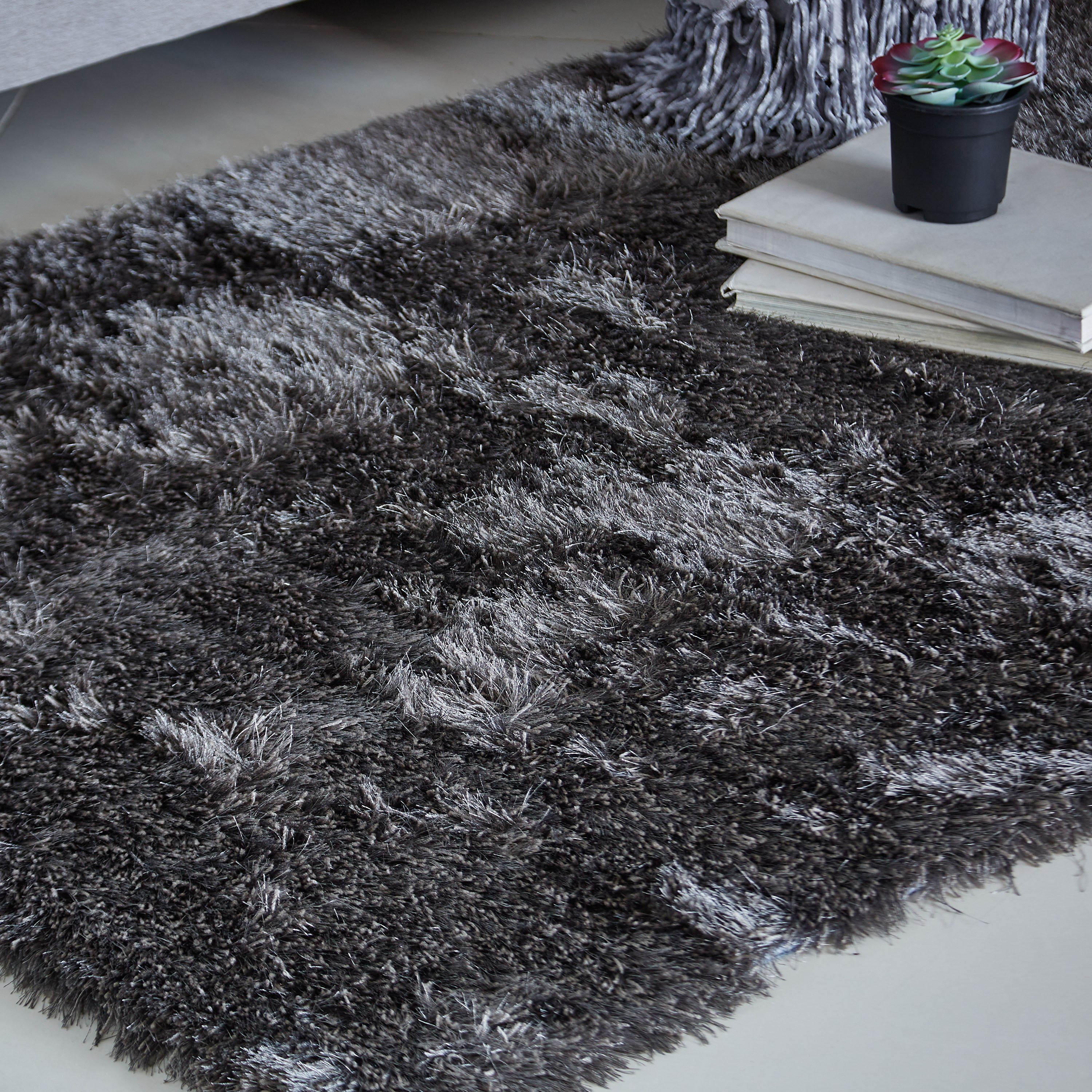 Nelson Polyester Microfiber Shaggy Rug - 110x160 cm-hbxdecorandfurnishings-floorcoverings-rugs-image-2
