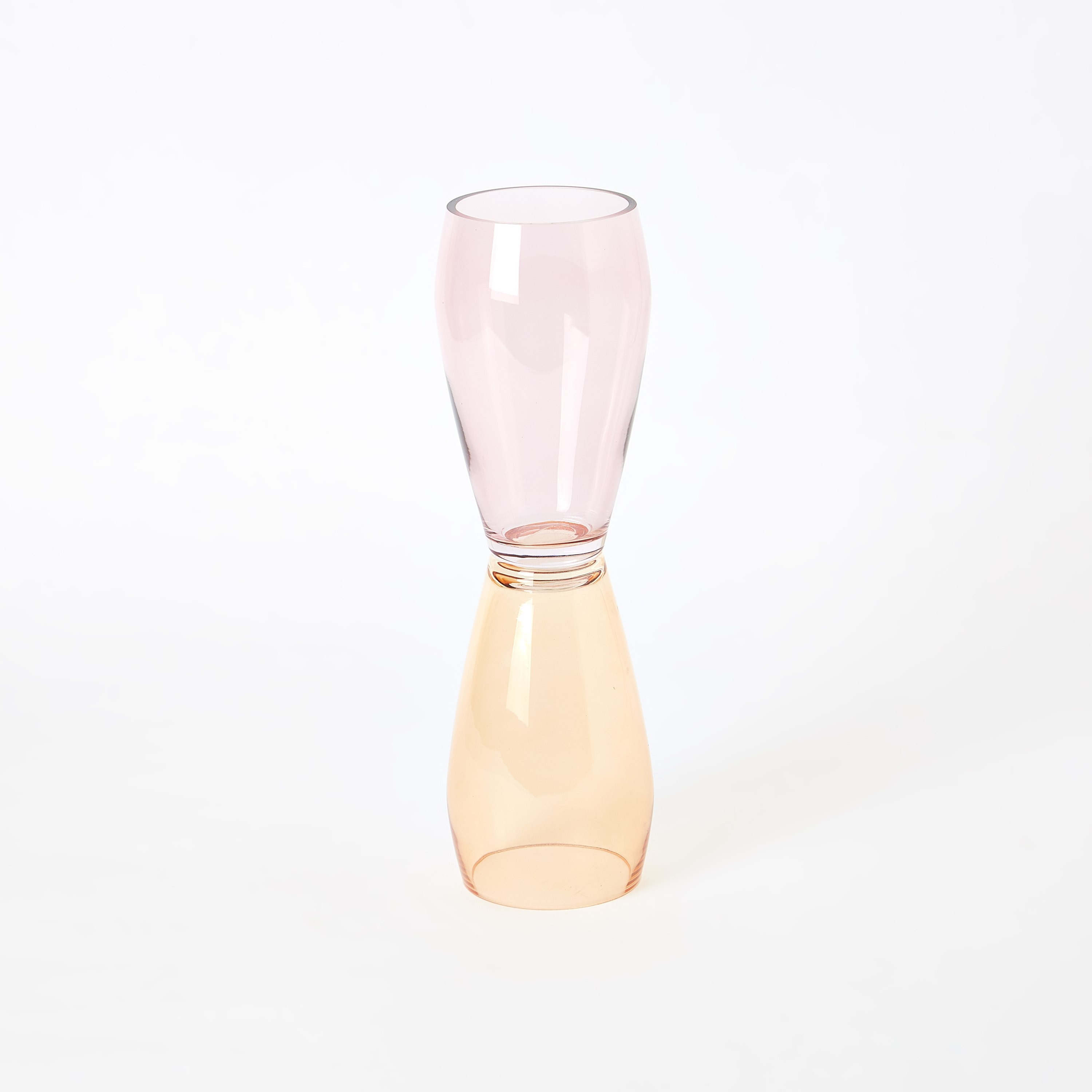 مزهرية بشكل ساعة رملية من ليلاك - 11.5x38 سم-hbxbedroom-decorandaccessories-vases-image-5