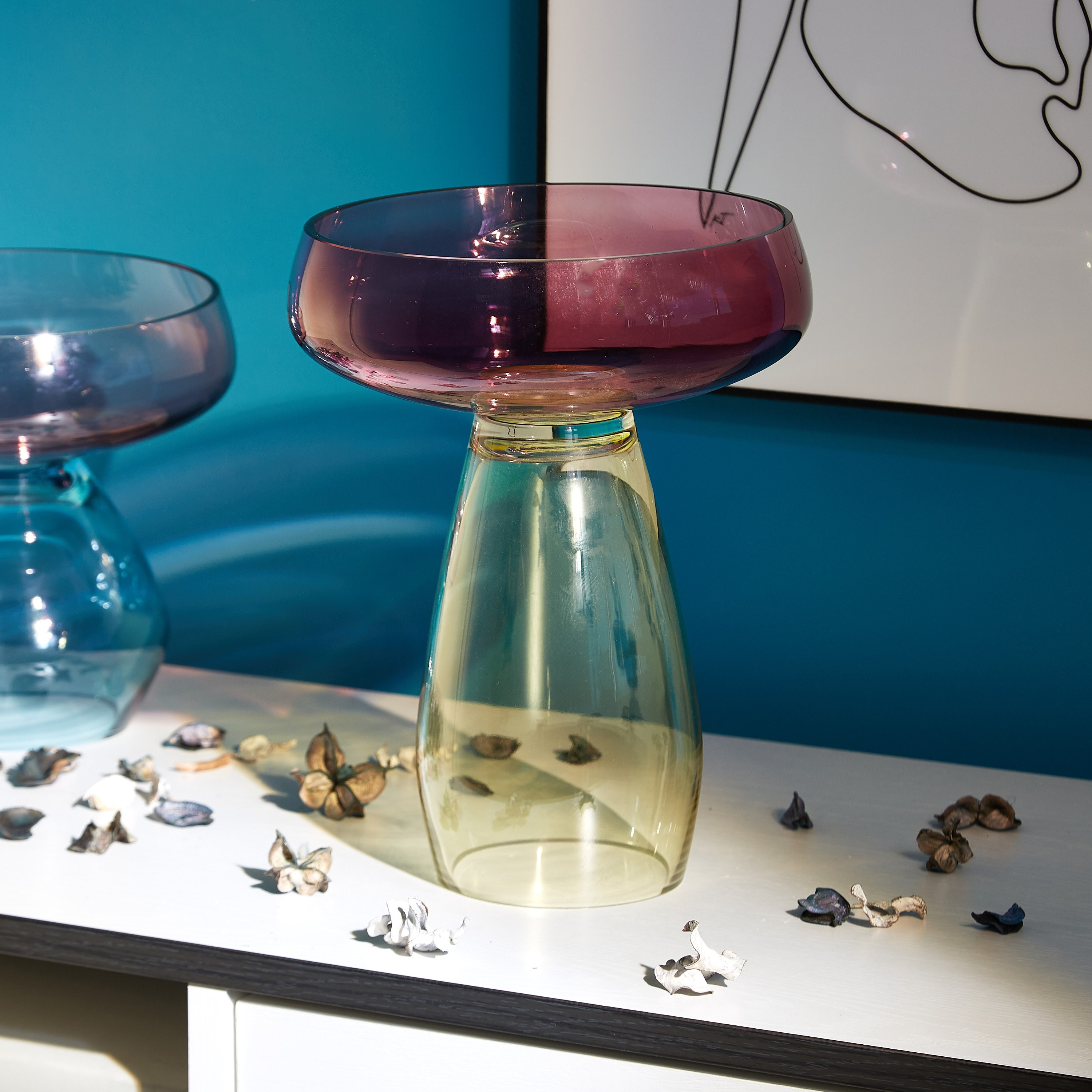 مزهرية جرة زجاجية من لايلاك-hbxbedroom-decorandaccessories-vases-image-2