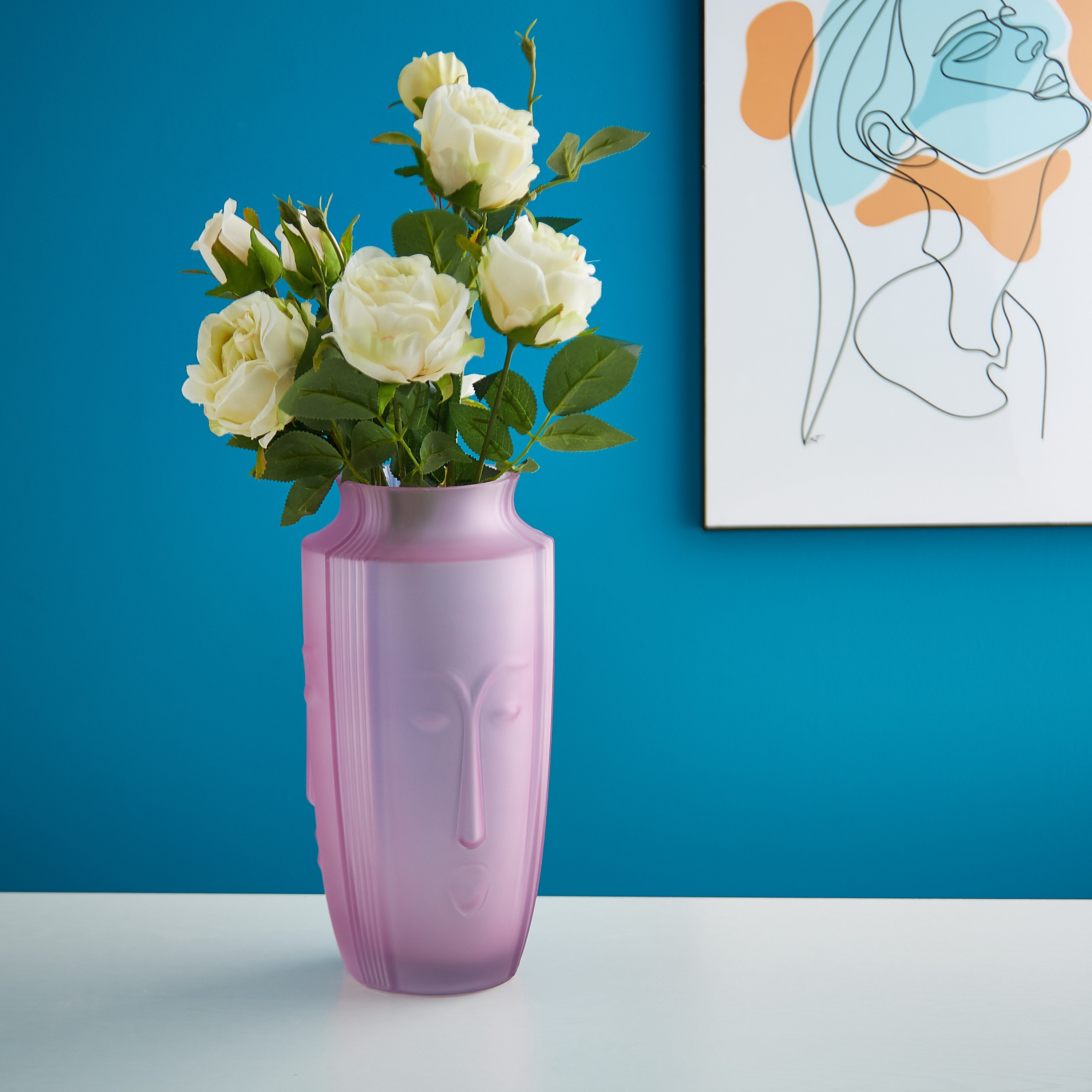 مزهرية وجه زجاجي من لايلاك-hbxbedroom-decorandaccessories-vases-image-1