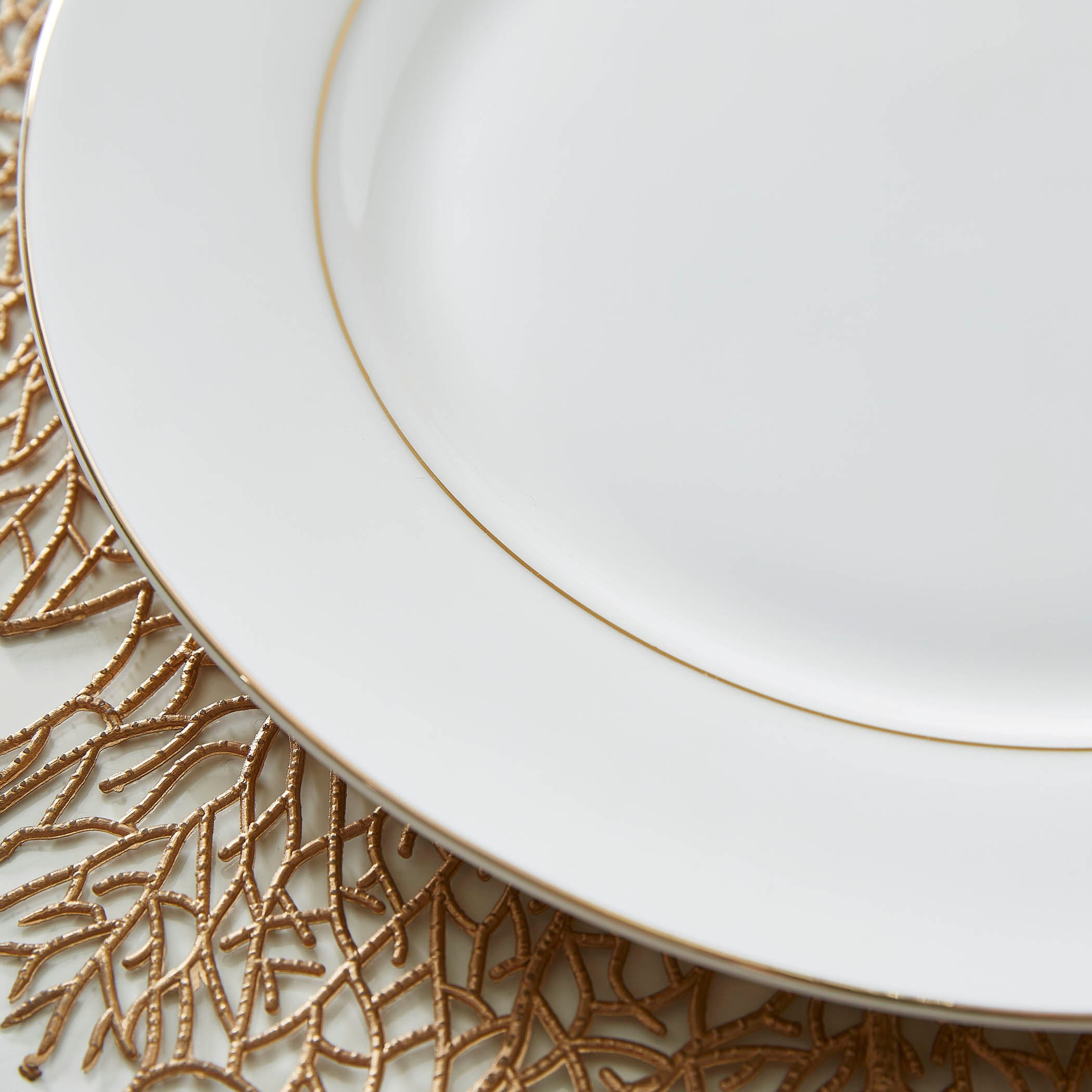 صحن عشاء خزف صيني من كوين - 26 سم-hbxdecorandfurnishings-tabletop-crockery-image-3