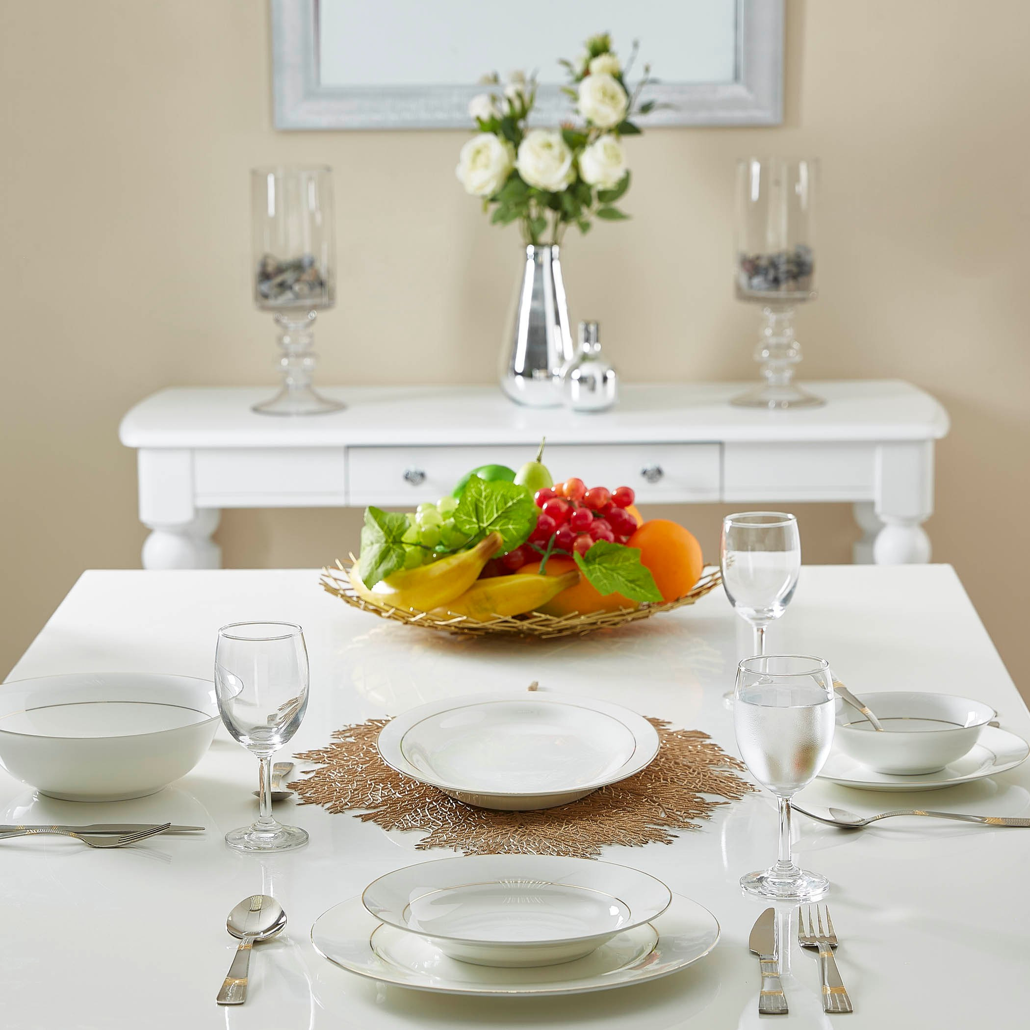 صحن جانبي خزف صيني من كوين - 19 سم-hbxdecorandfurnishings-tabletop-crockery-image-4