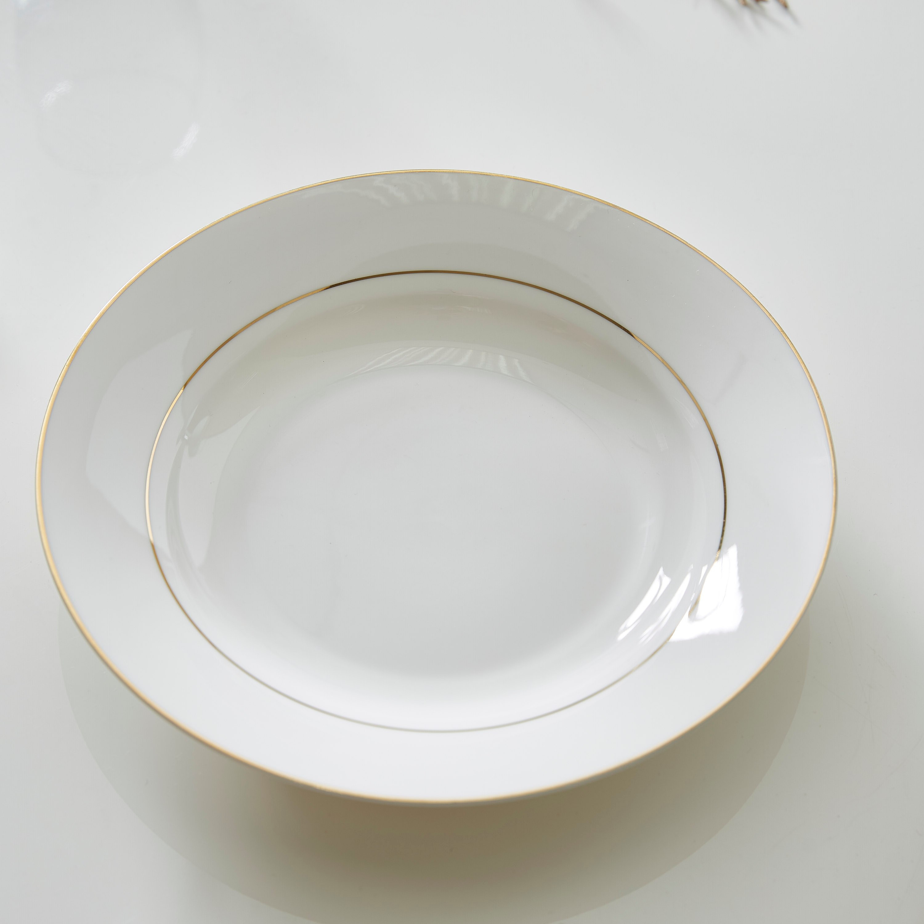 صحن شوربة خزف صيني من كوين - 20 سم-hbxdecorandfurnishings-tabletop-crockery-image-2