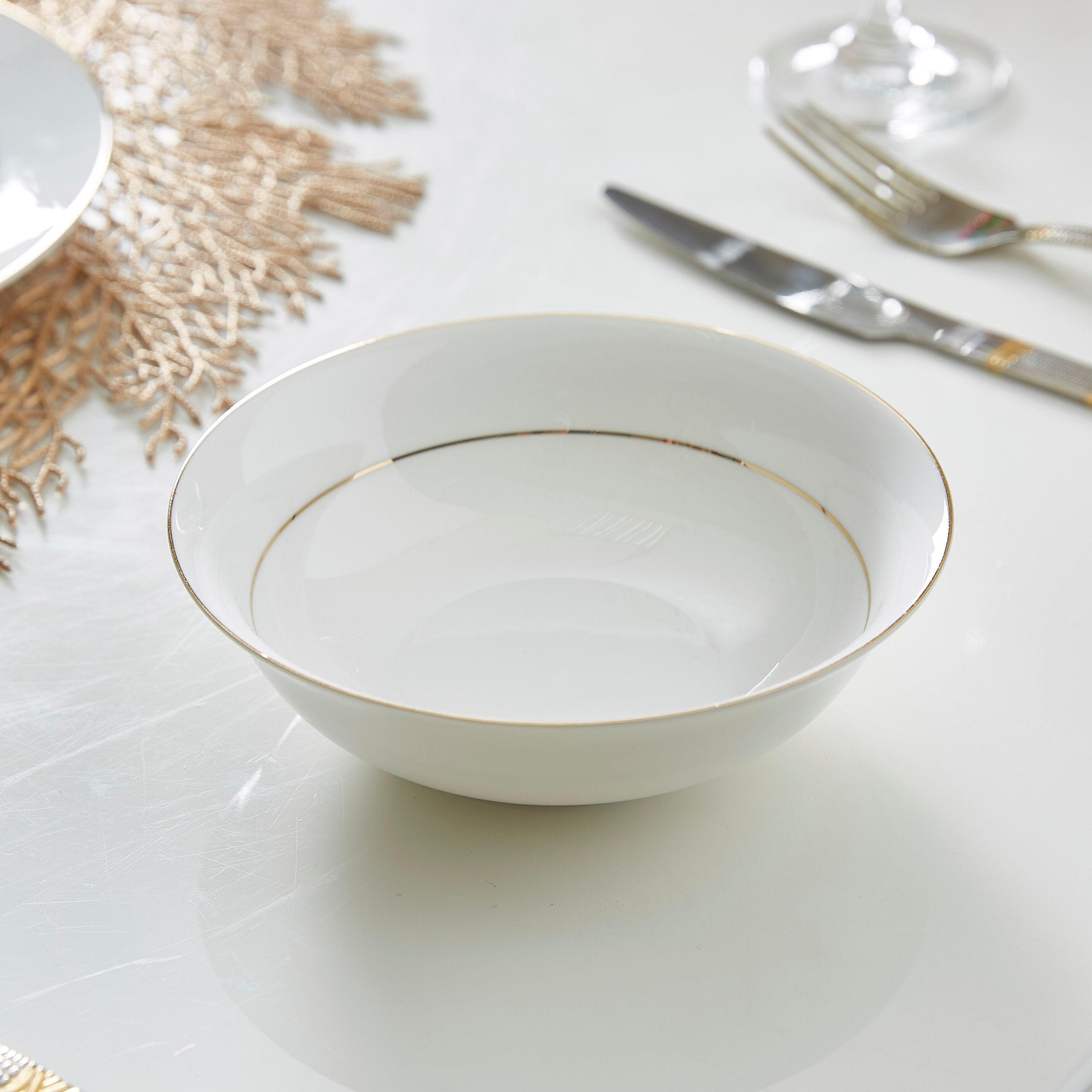 وعاء خزف صيني من كوين - 14 سم-hbxdecorandfurnishings-tabletop-crockery-image-1