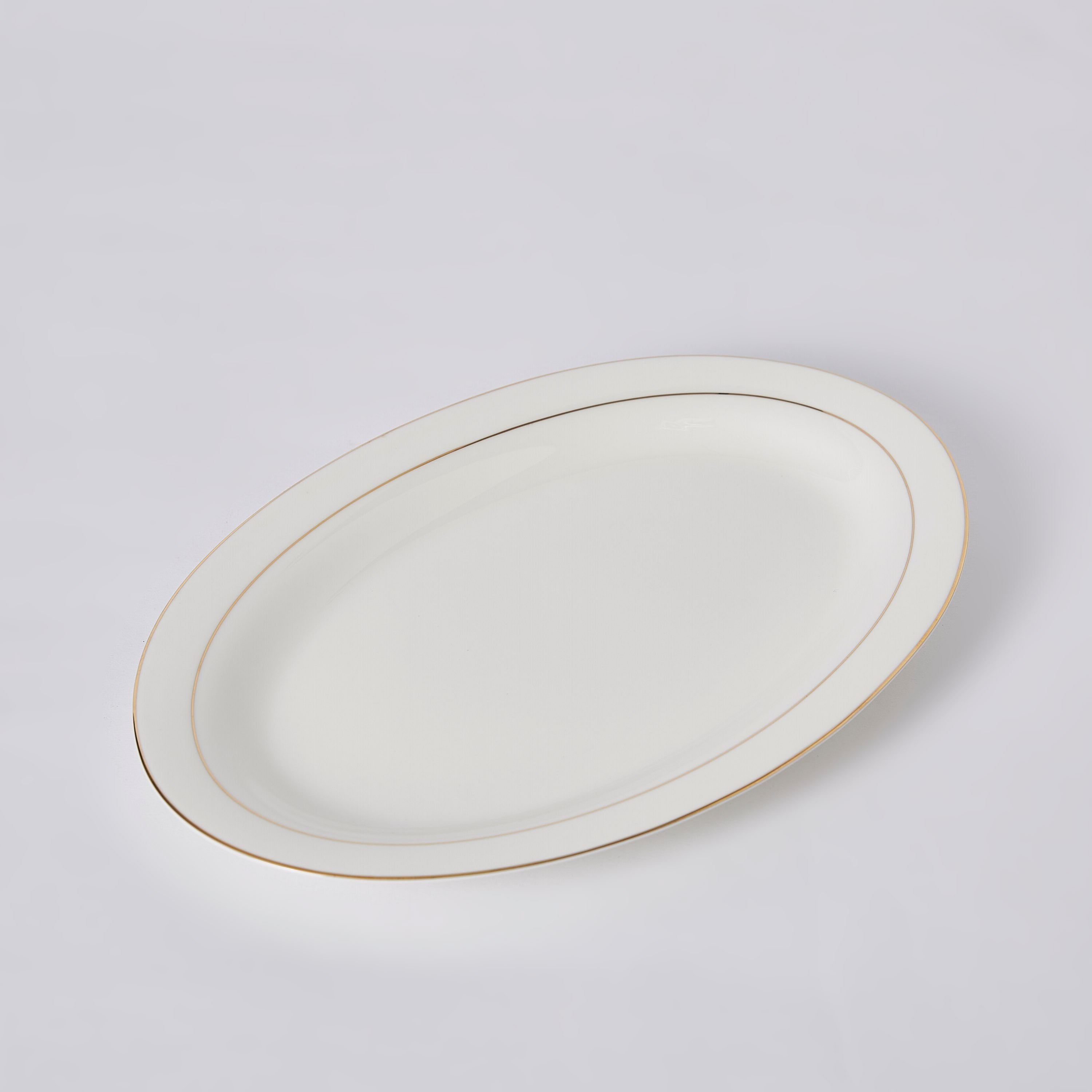 صحن بيضاوي خزف صيني من كوين - 30 سم-hbxdecorandfurnishings-tabletop-serveware-image-5