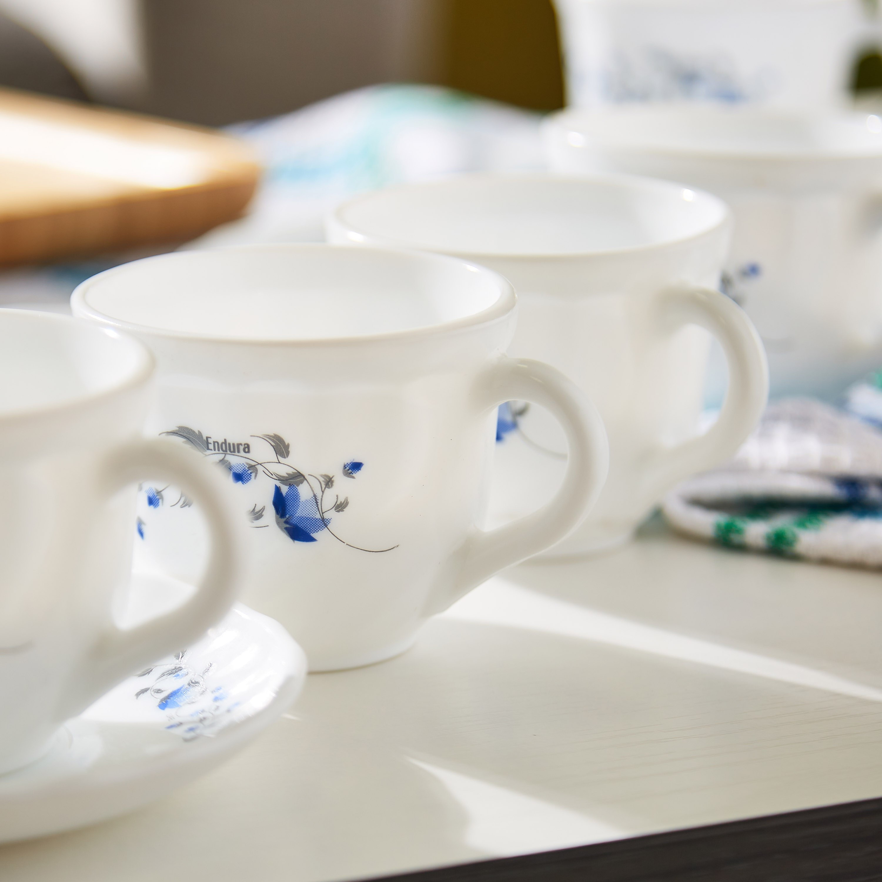 طقم فنجانين وصحون 12 قطعة من شيل هيلينا - 220 مل-hbxhomeware-diningandtabletop-coffeeandteasets-image-4
