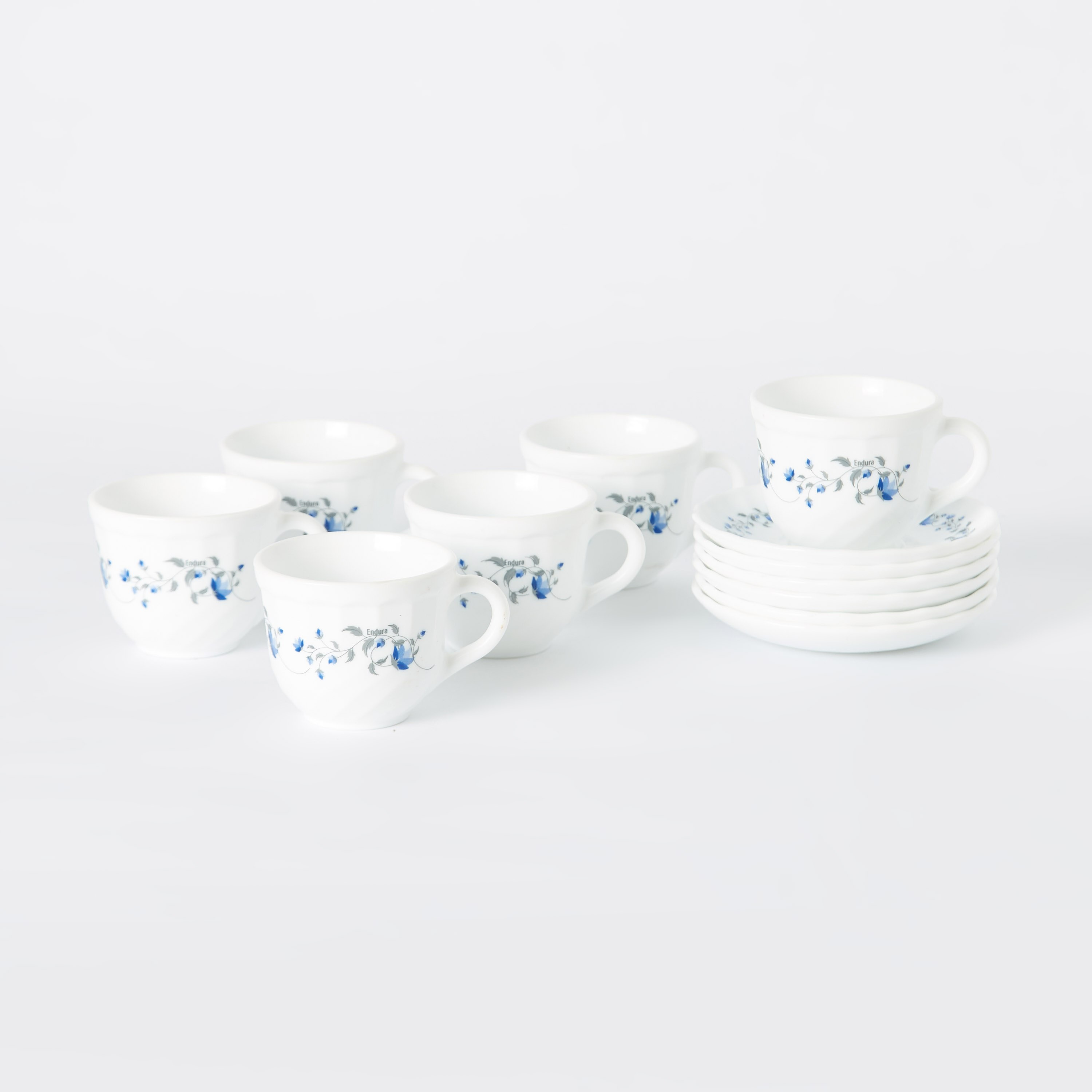 طقم فنجانين وصحون 12 قطعة من شيل هيلينا - 220 مل-hbxhomeware-diningandtabletop-coffeeandteasets-image-5