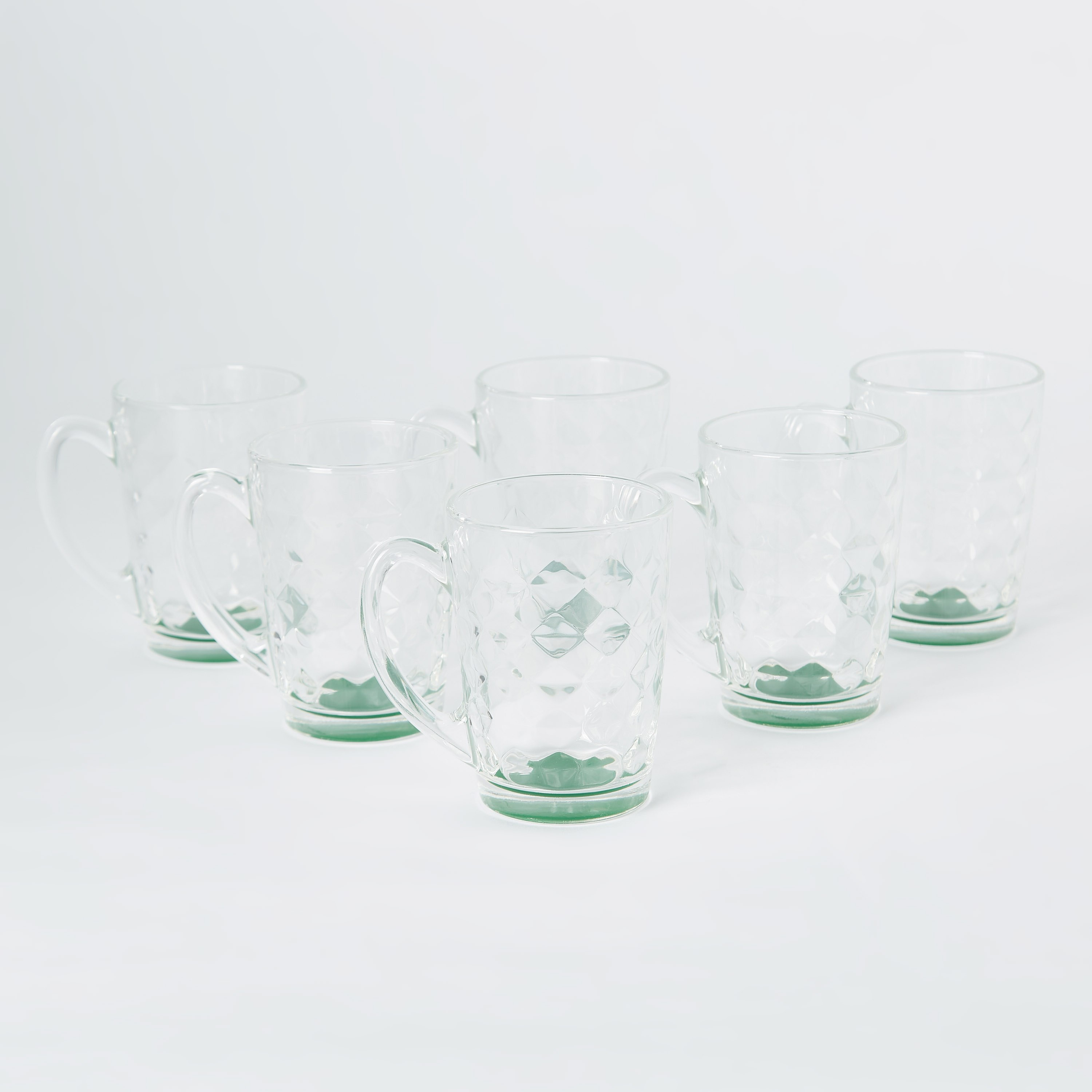 طقم مجّات بارزة الملمس بتصميم ألماس من لومينارك إيميلي - 320 مل-hbxhomeware-diningandtabletop-coffeeandteasets-image-5